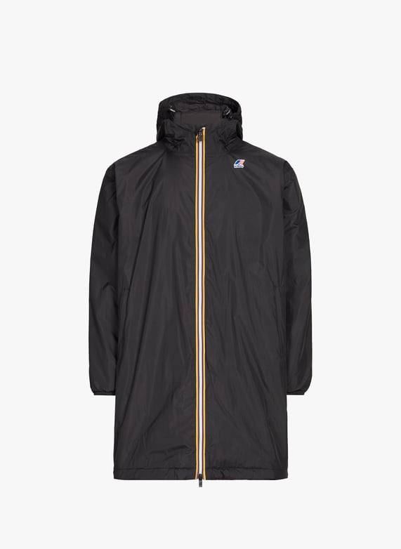 Parka mi-longue imperméable | Noir by K-WAY Parka mi-longue imperméable Noir