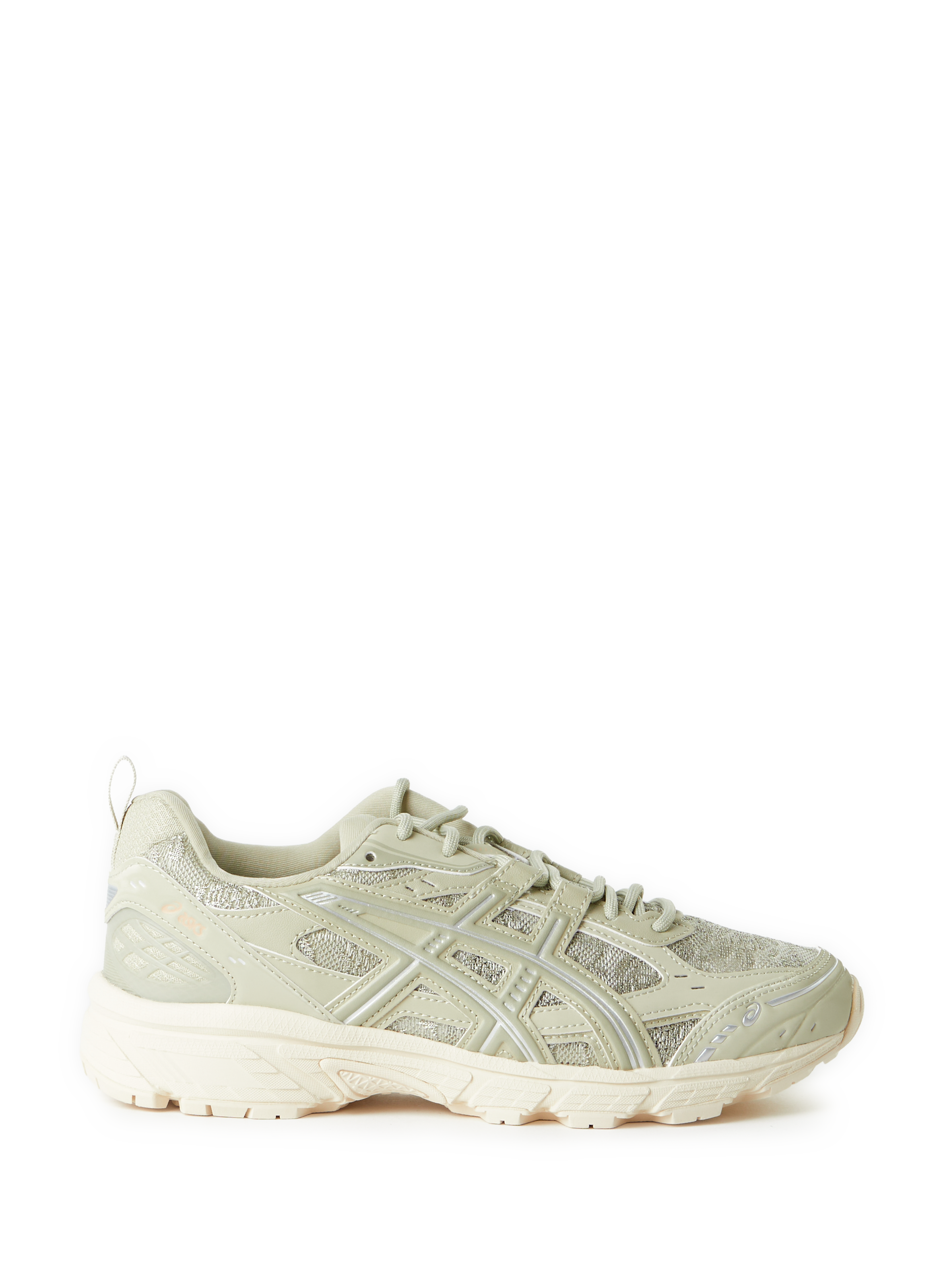 ASICS Mixed leather sneakers Grey