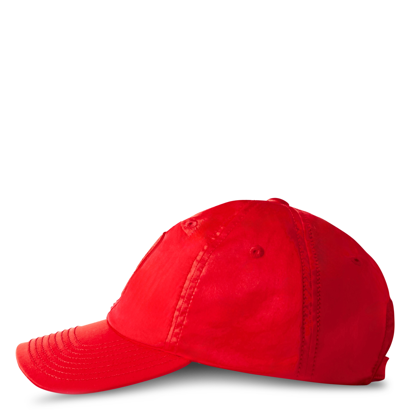 Casquette brodée satinée CLAUDIE PIERLOT Rouge