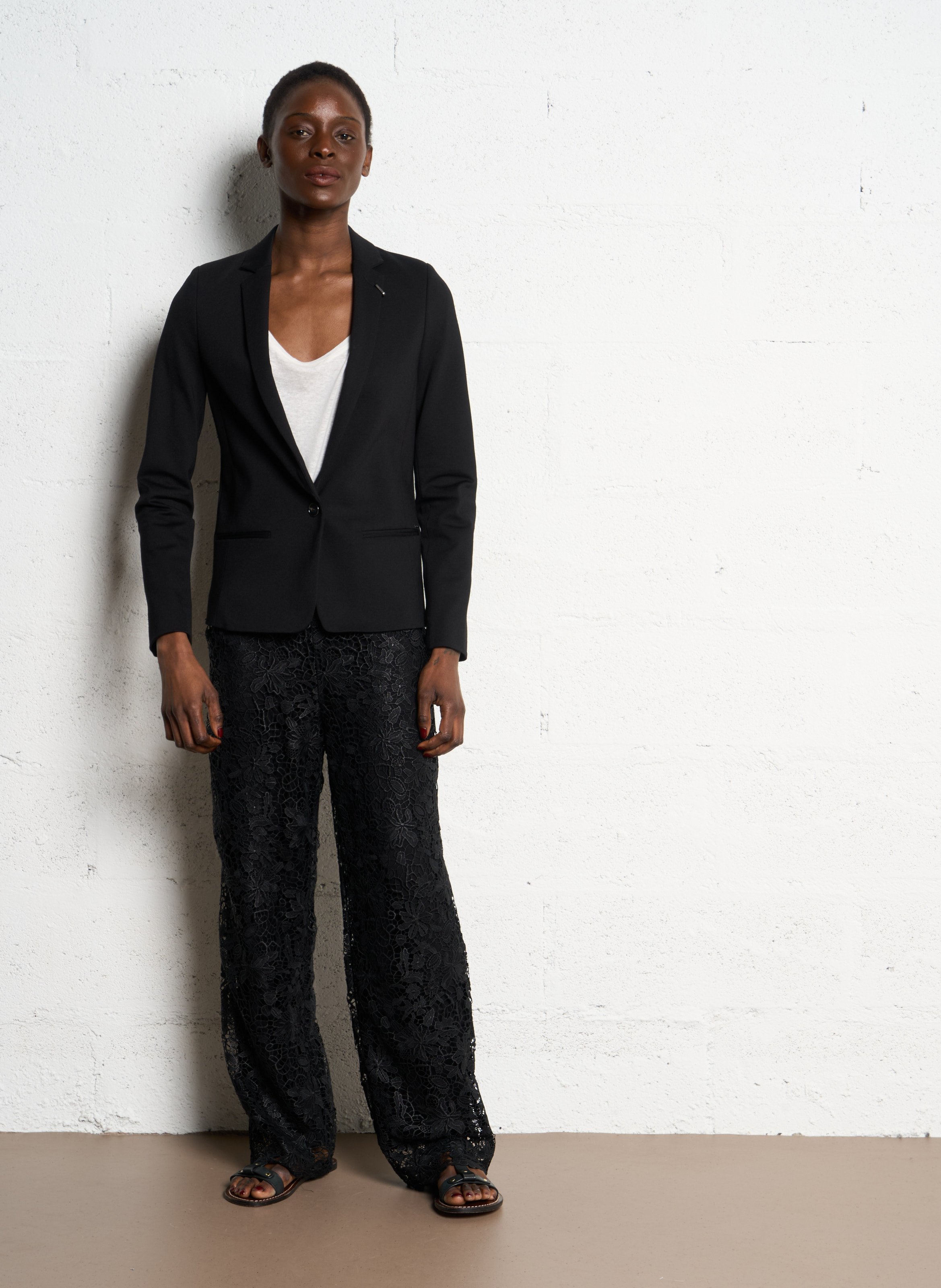 Veste tailleur cintrée IKKS Noir