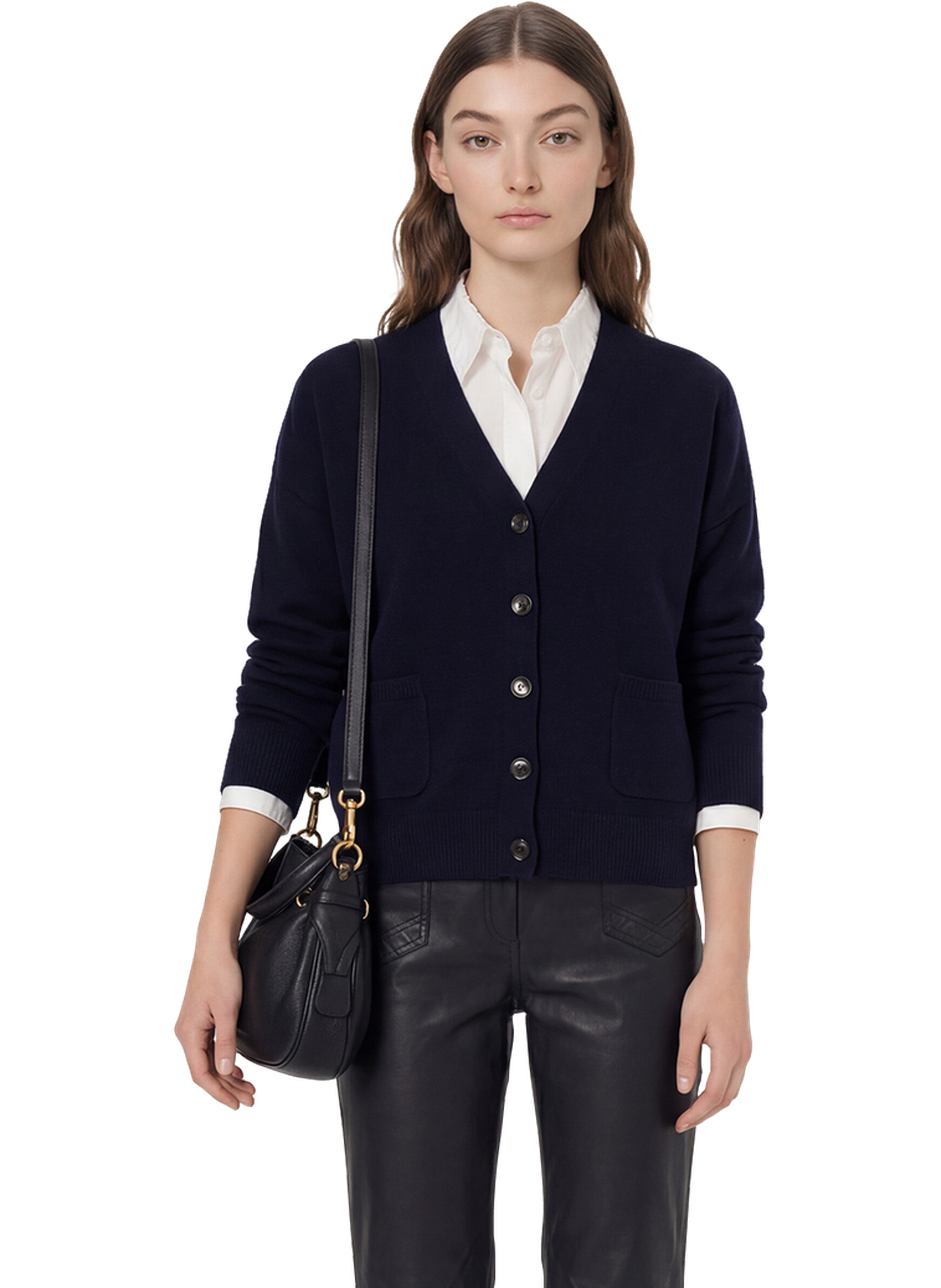 Cardigan en cachemire - estrella GERARD DAREL Noir