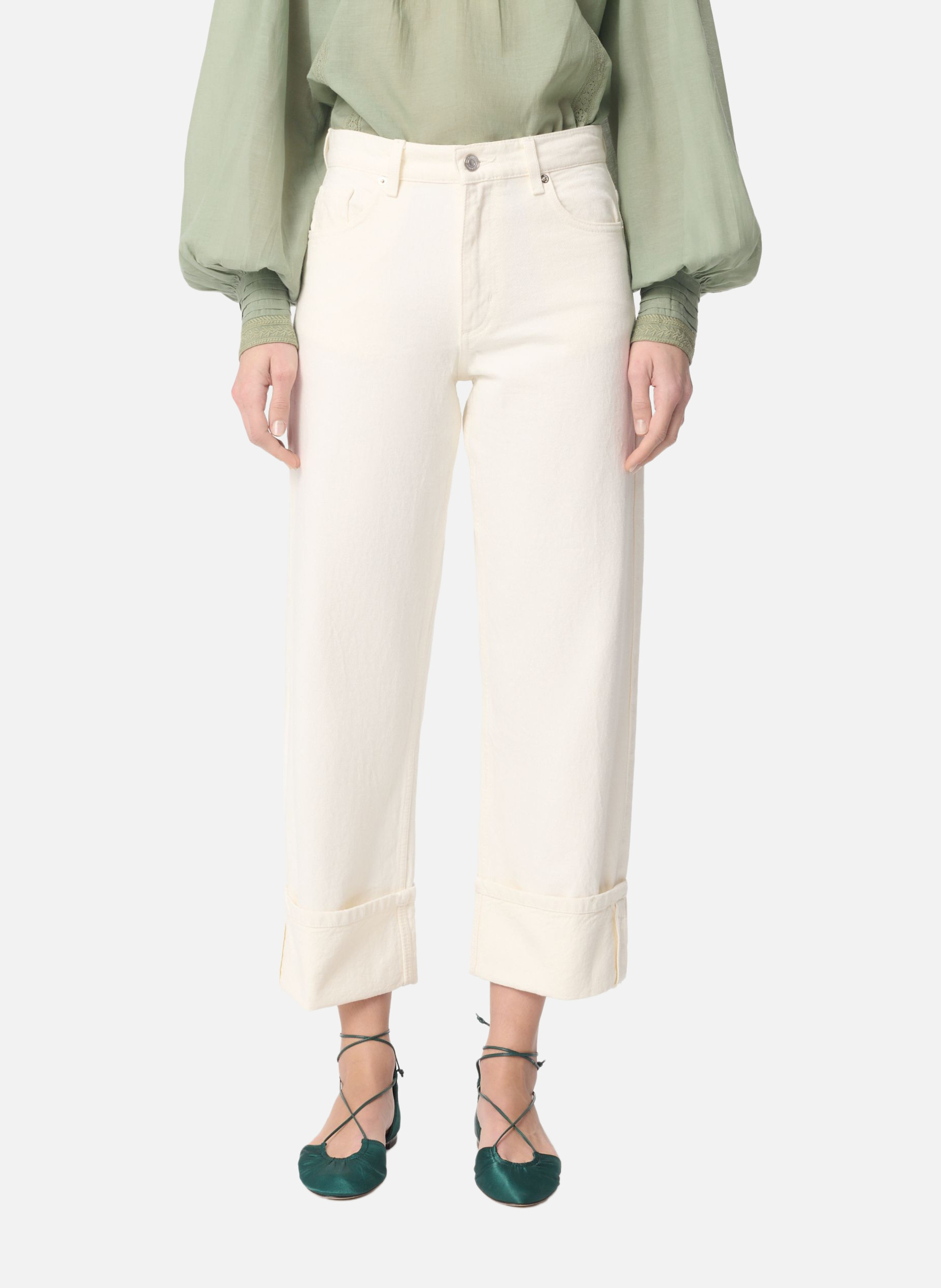 Jean geronimo VANESSA BRUNO Blanc