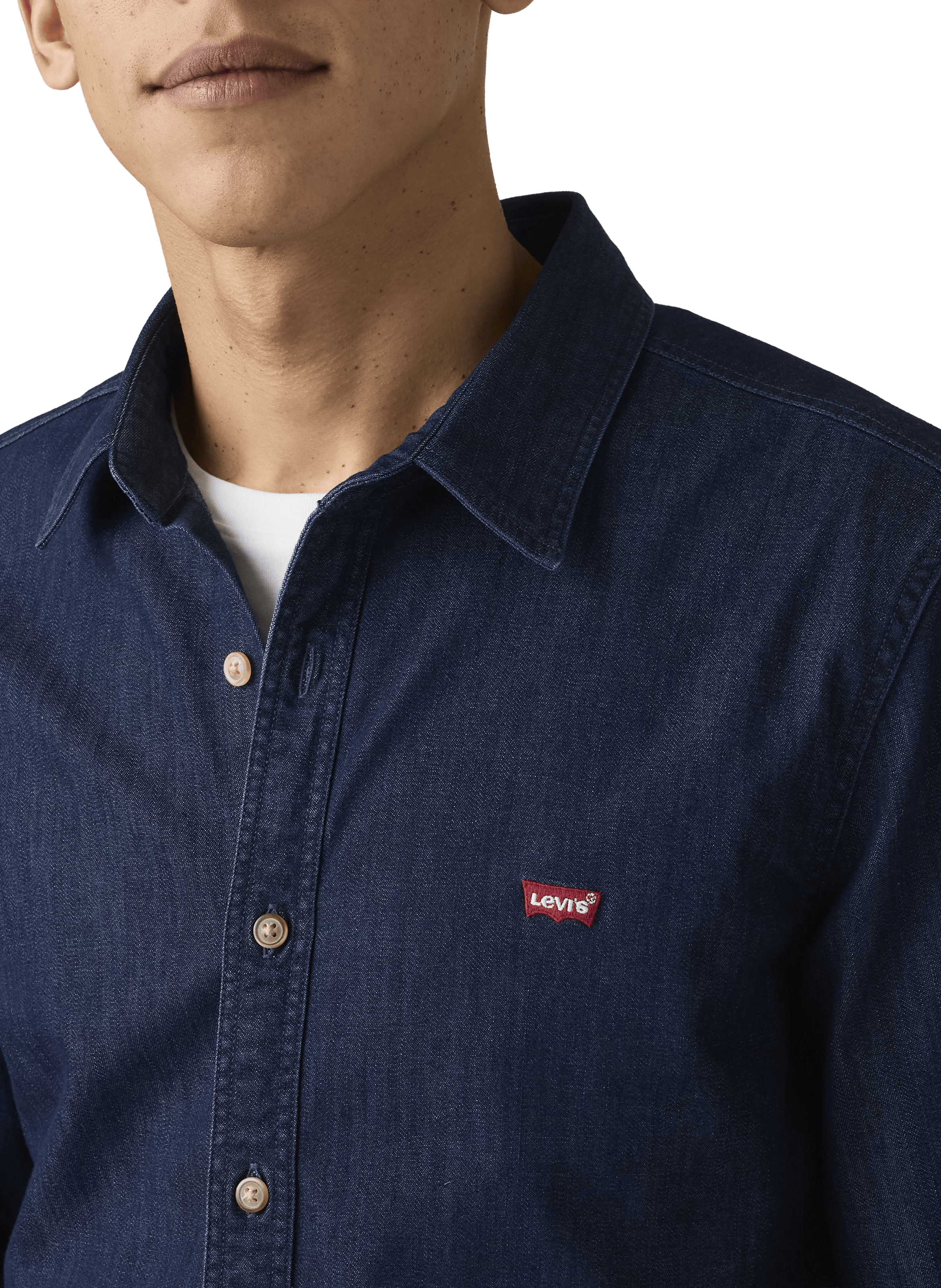 Chemise en jean LEVI'S Bleu