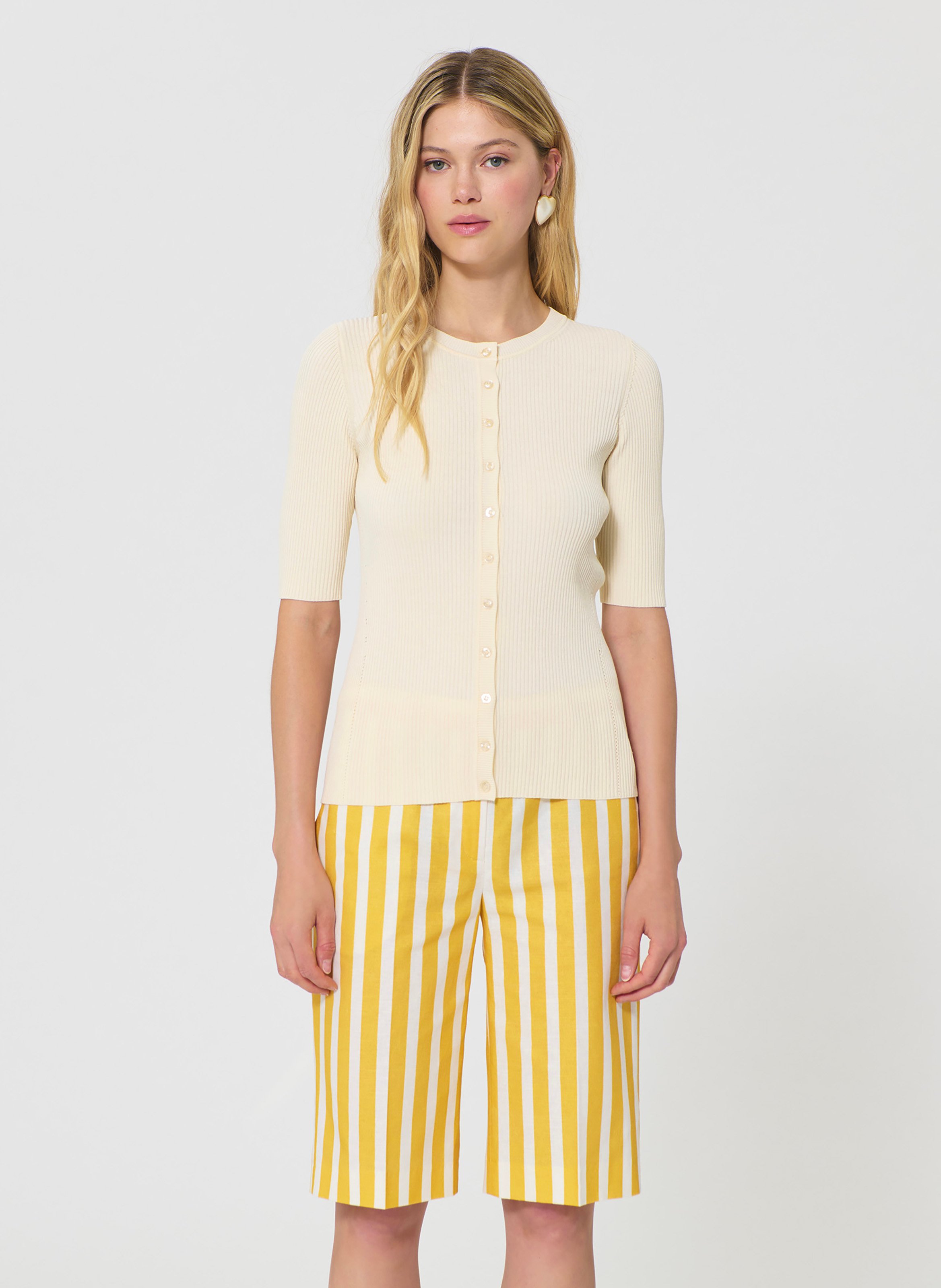 Gilet gipsy TARA JARMON Blanc