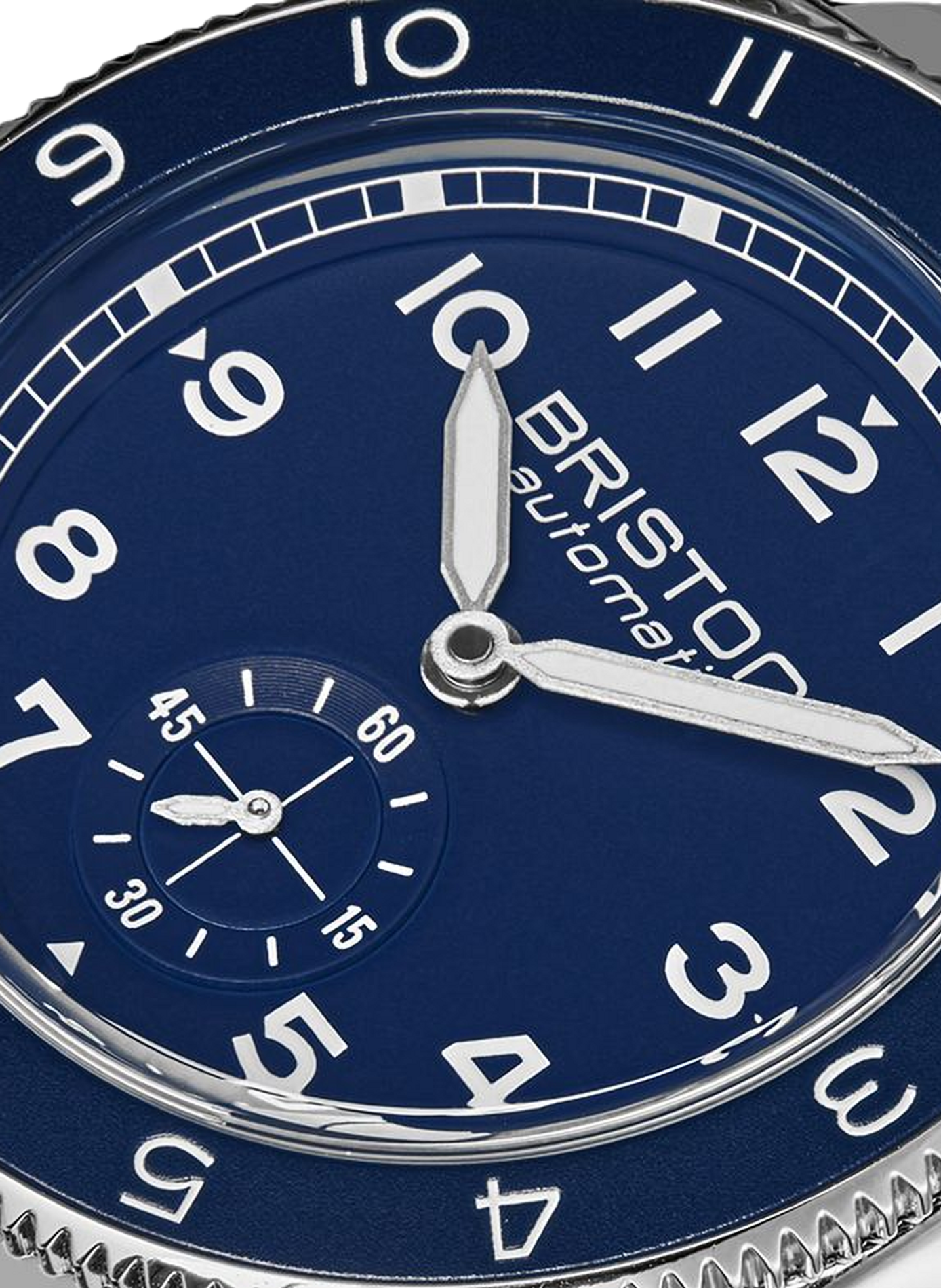 Montre Clubmaster Legend en acier inoxydable BRISTON Bleu