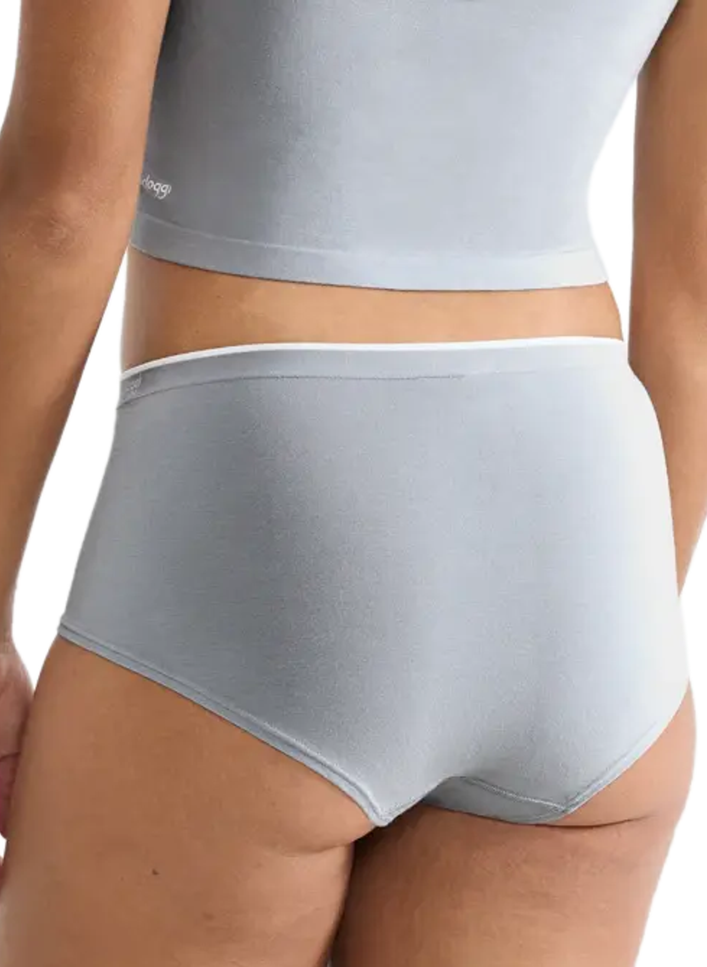 Lot de 2 culottes taille haute Go Sense SLOGGI Gris