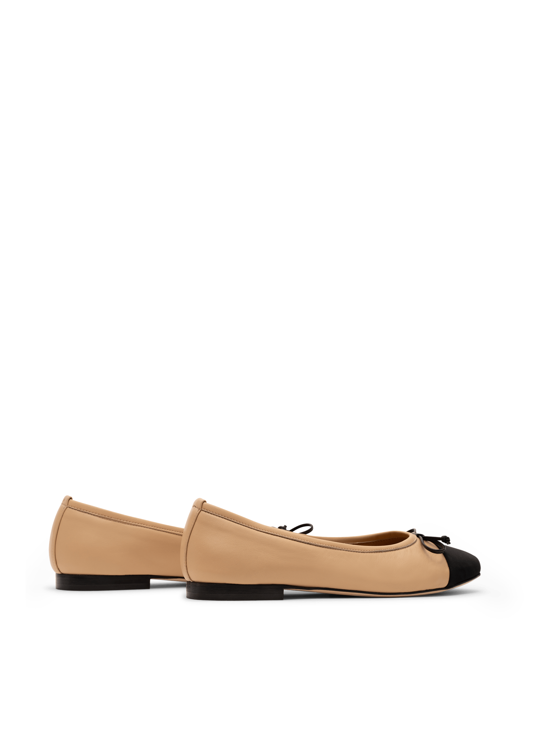 Ballerines java en nappa PARALLELE Beige