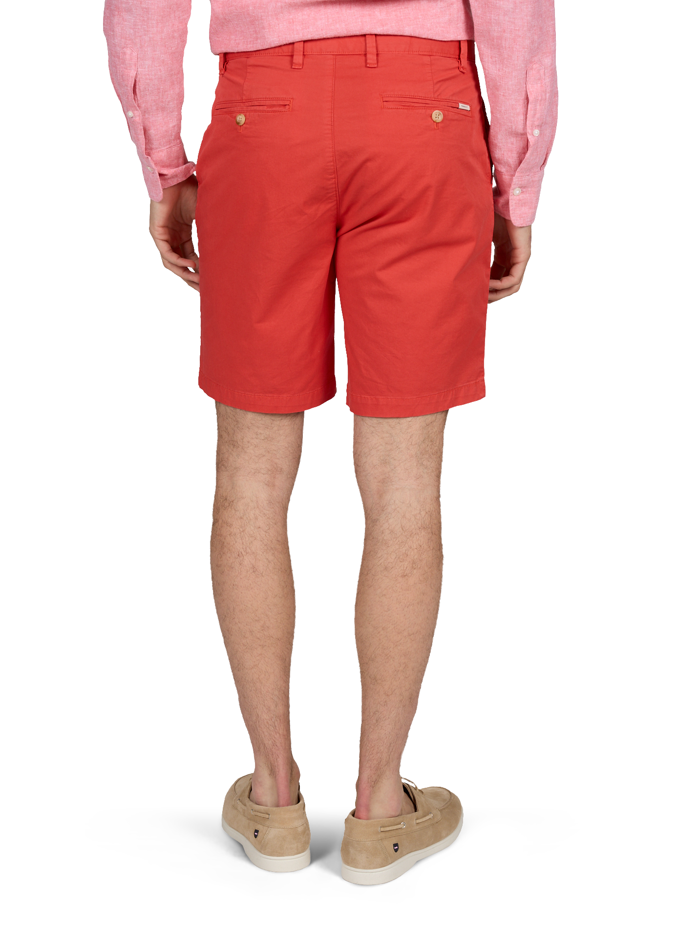 Kurzer Rock aus Baumwollmischgewebe GANT Rosa