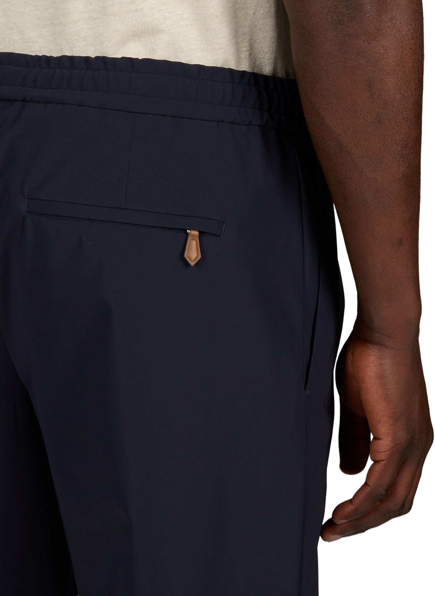 Broek met trekkoord PT01 Blauw