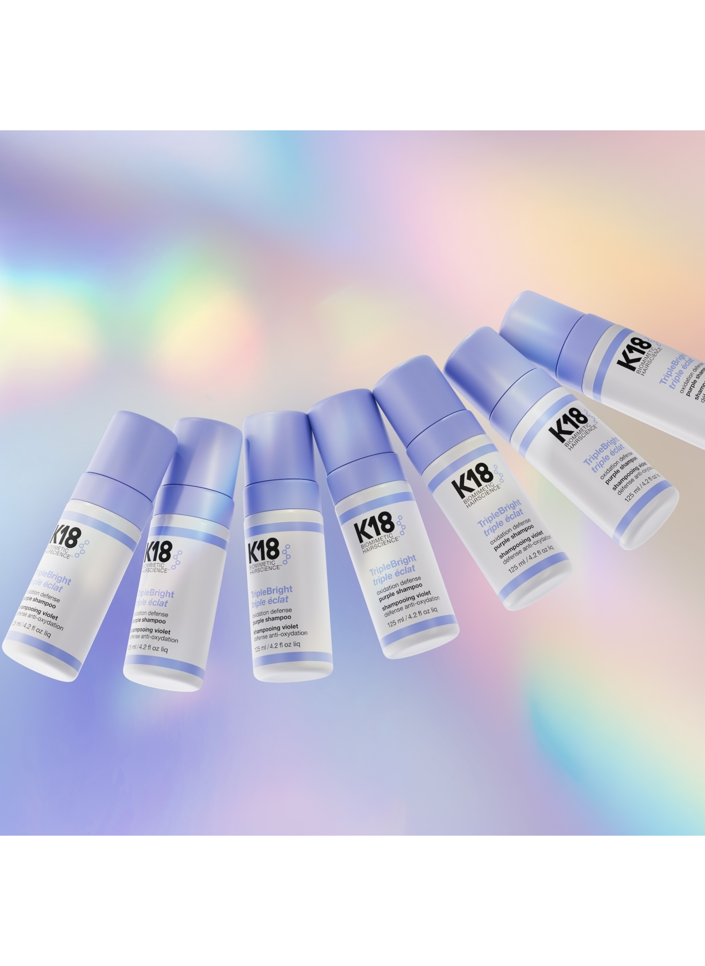 TripleBright oxidation defense purple shampoo K18 No color