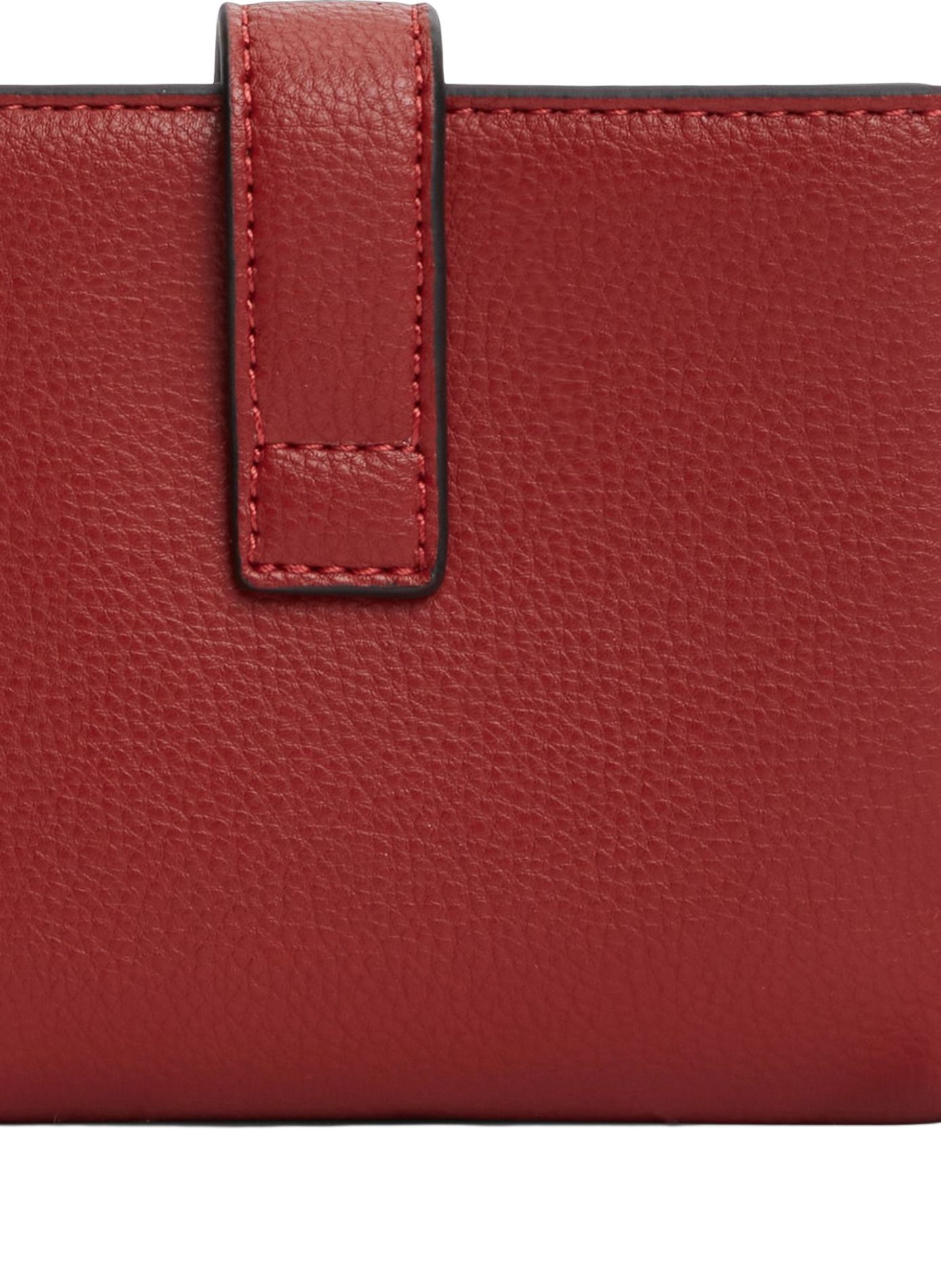 Solid card holder TOMMY HILFIGER Red