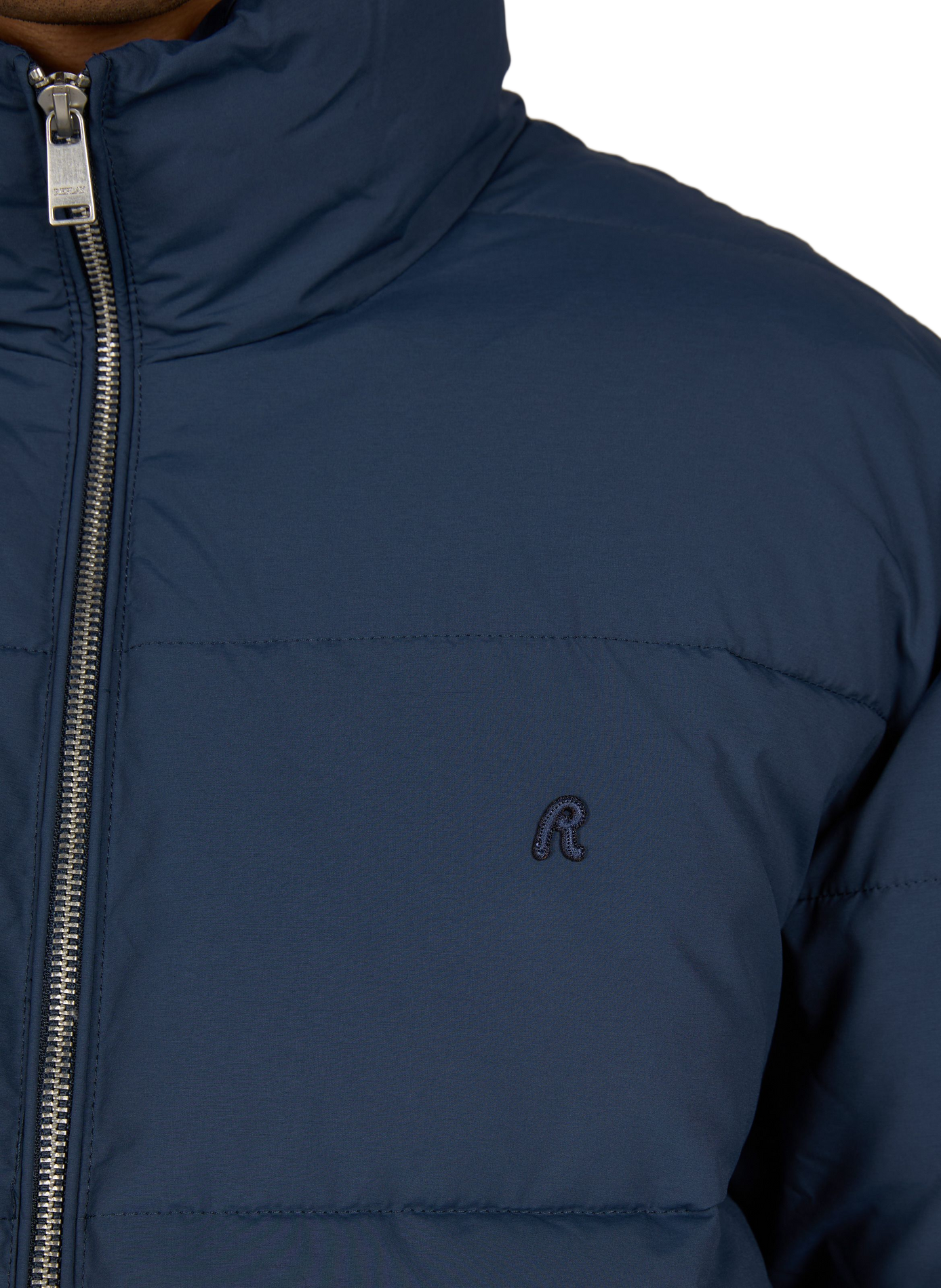 Daunenjacke mit hohem Kragen REPLAY Blau