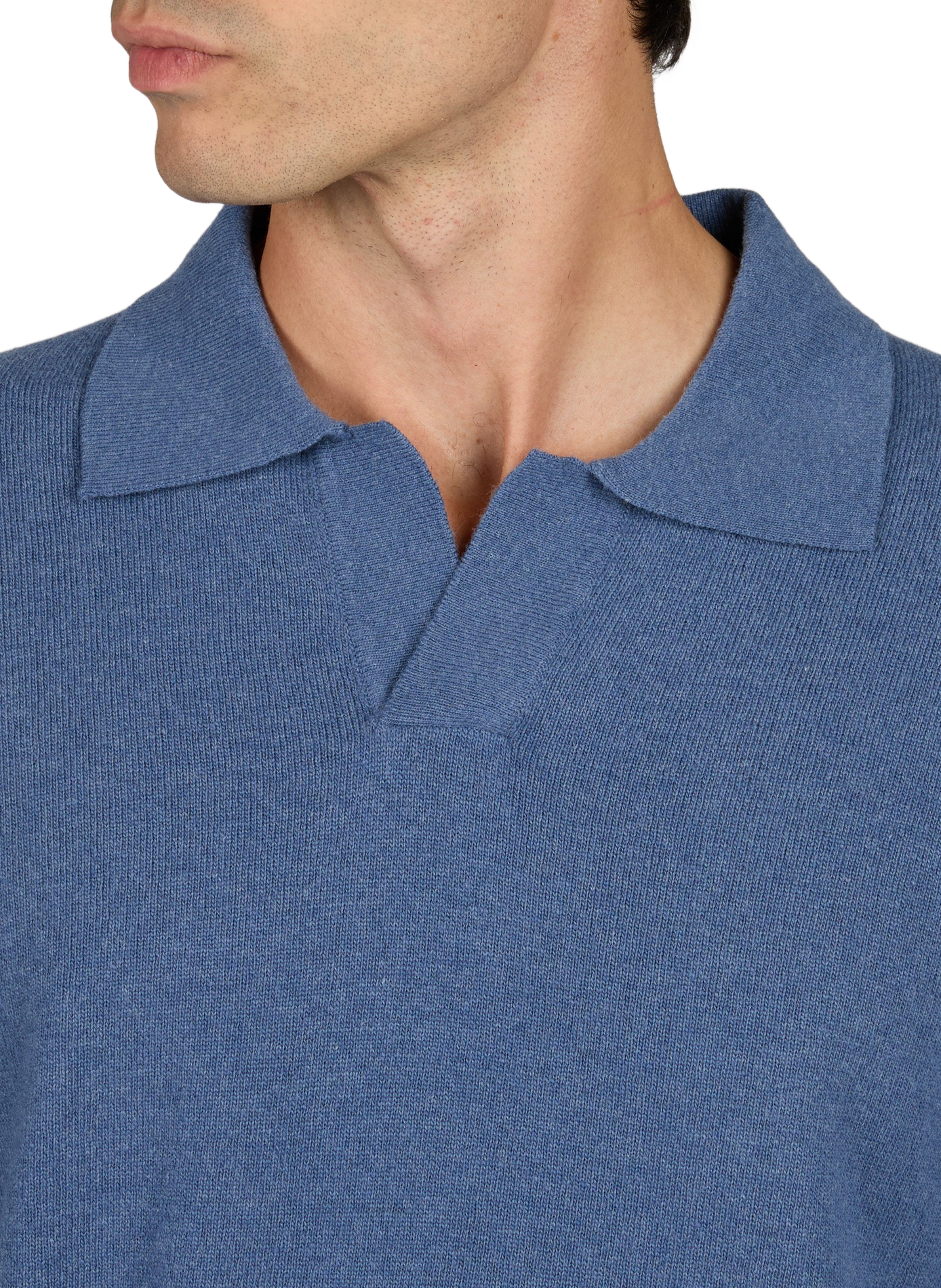 Gabino wollen polotrui LAFAURIE Blauw