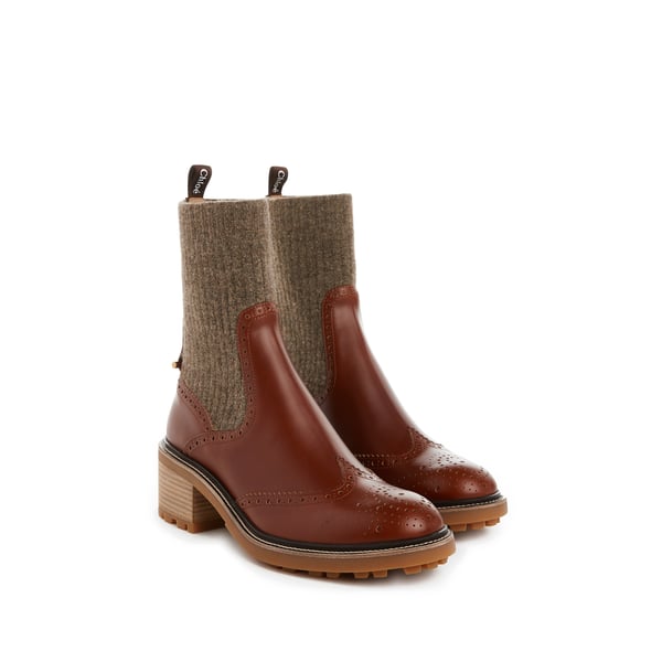 Bottines Franne en cuir