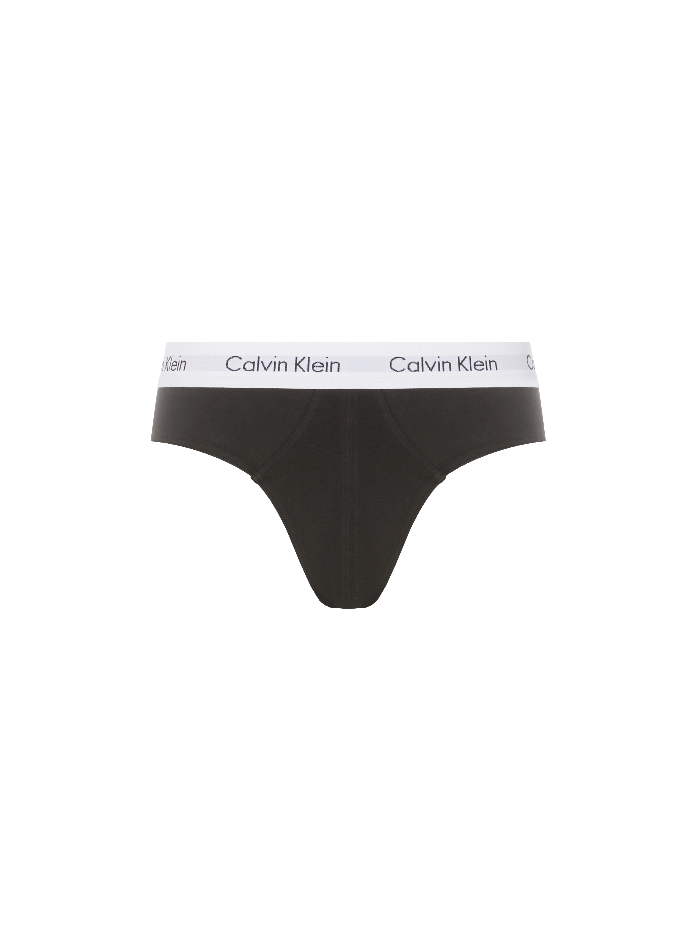 CALVIN KLEIN Set of three briefs Black