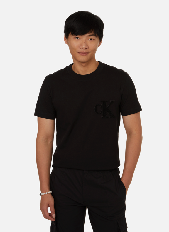 CALVIN KLEIN Logo T-shirt Black