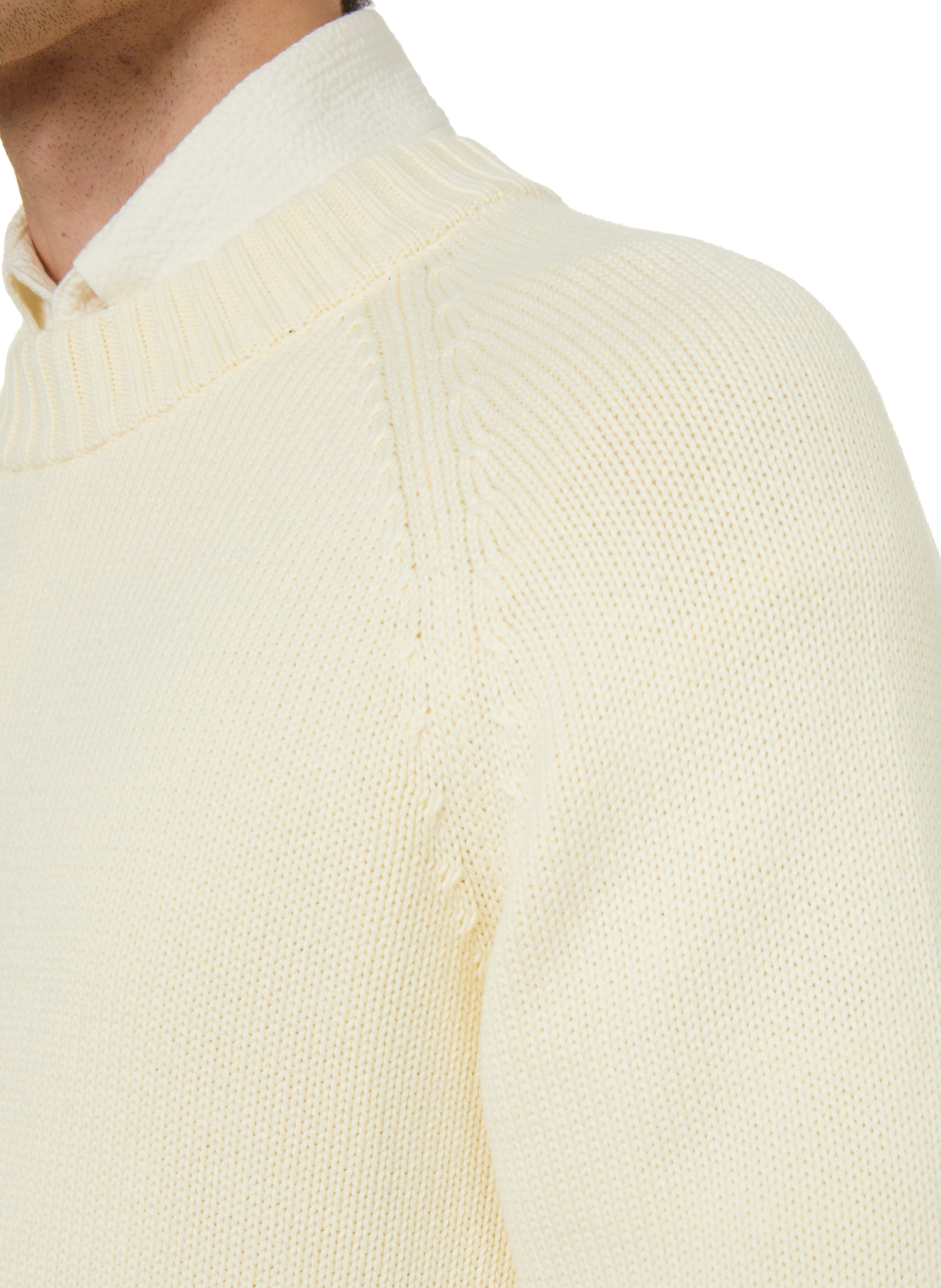 Cotton jumper Beige