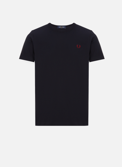 Blaues Baumwoll-T-ShirtFRED PERRY 