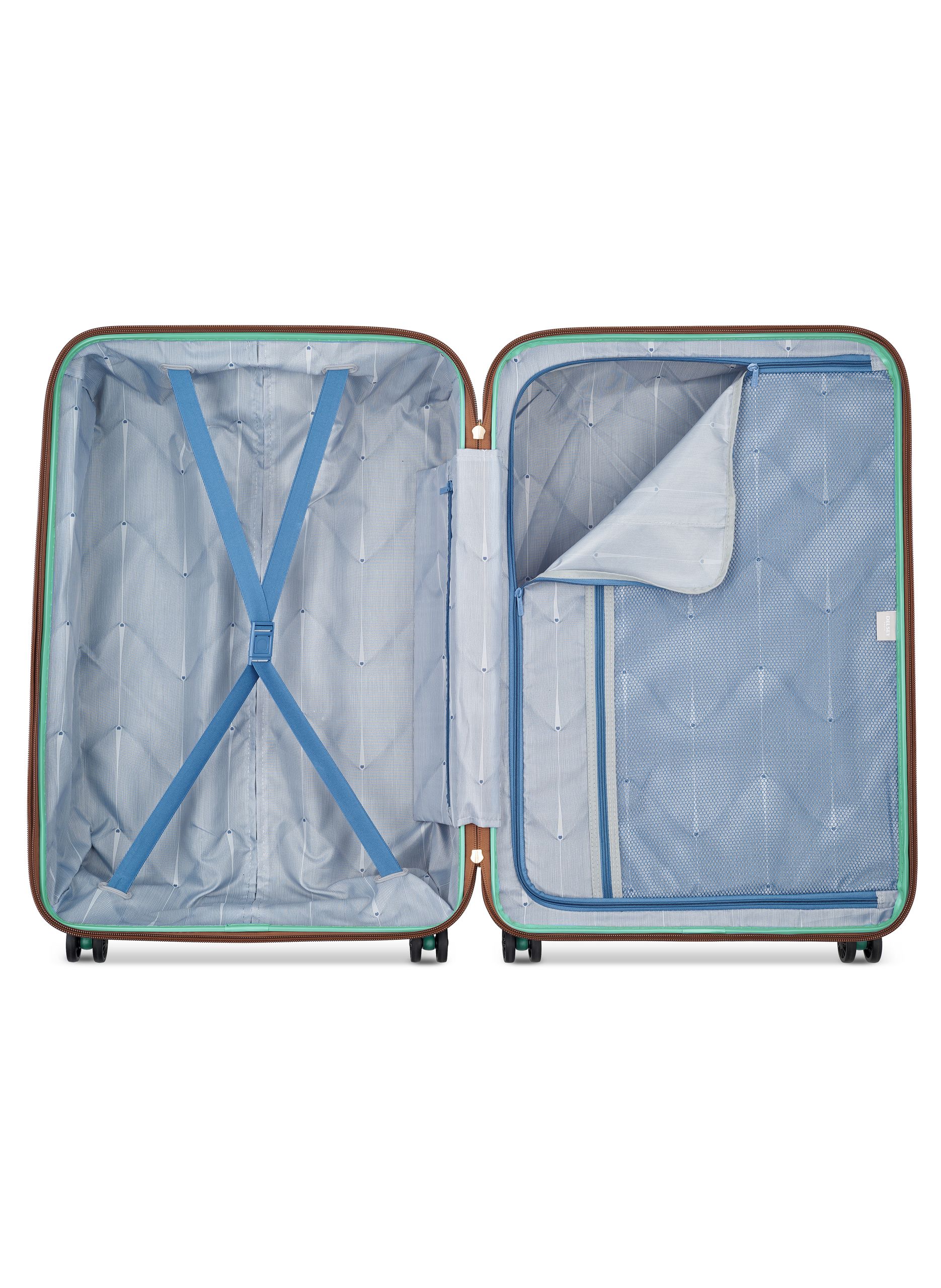 Valise soute rigide taille xl - freestyle DELSEY PARIS Vert