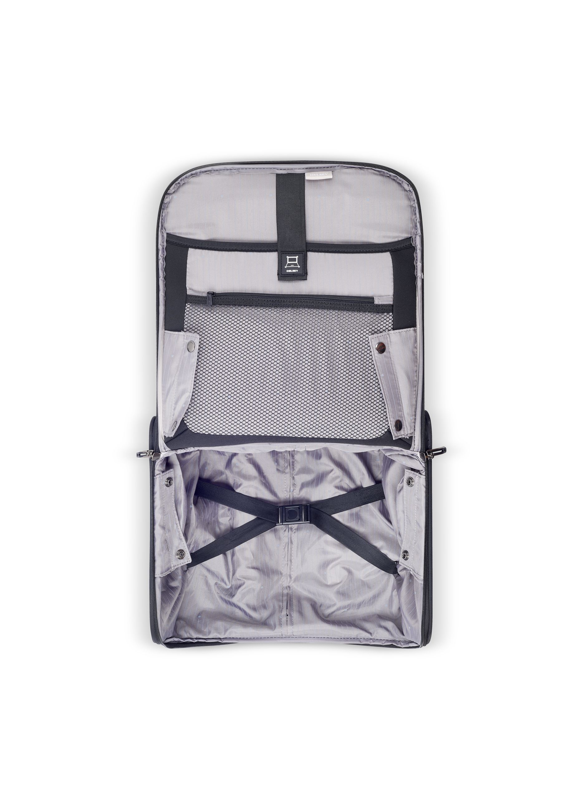 Boardcase cabine  souple taille xs - helium dlx DELSEY PARIS Noir