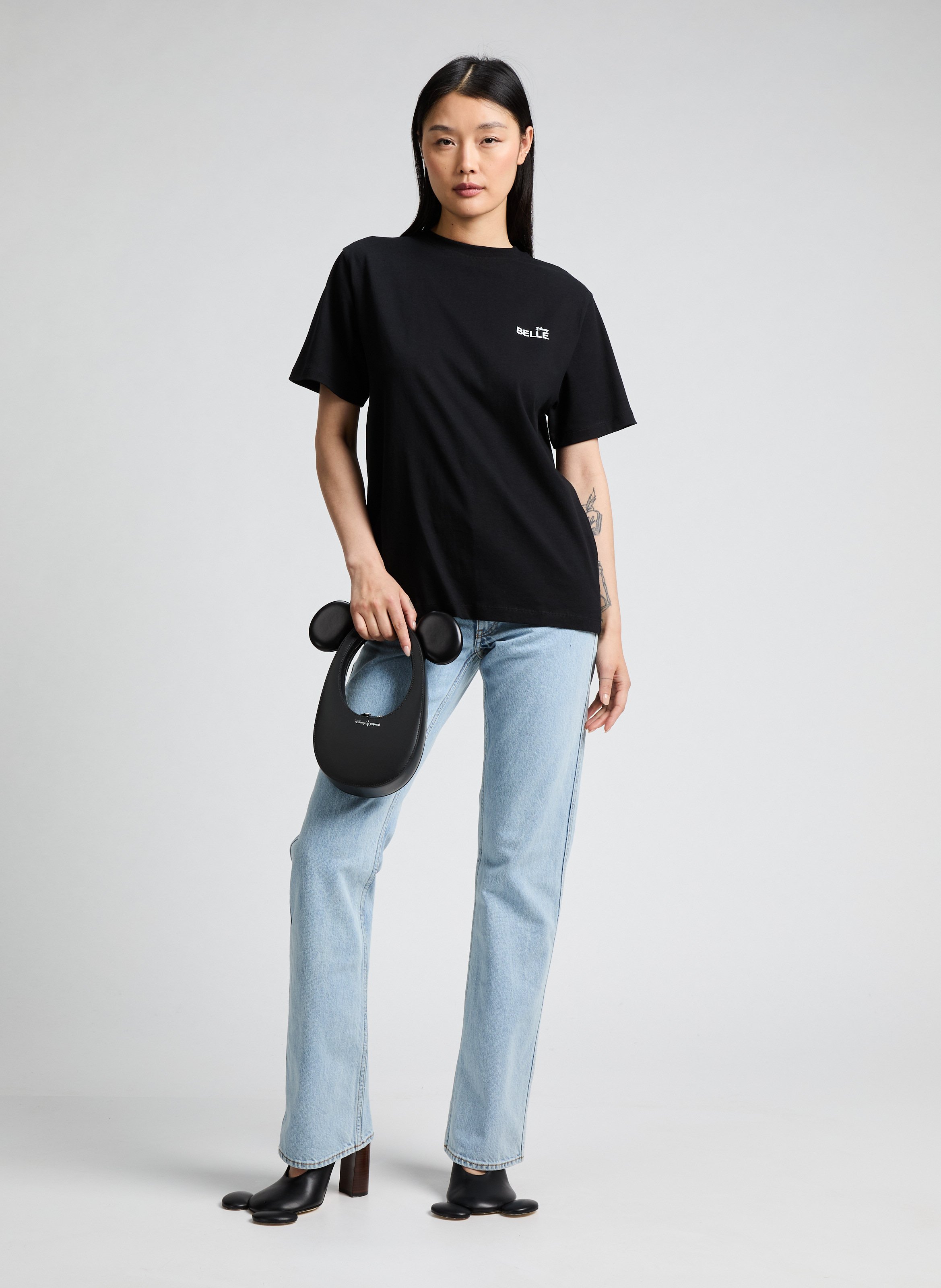 Classic Cotton T-Shirt COPERNI Black