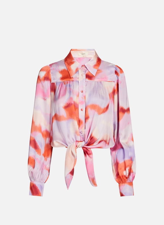 Blouses à nouer Luna Multicolore by SUNCOO SUNCOO Blouses à nouer Luna Multicolore