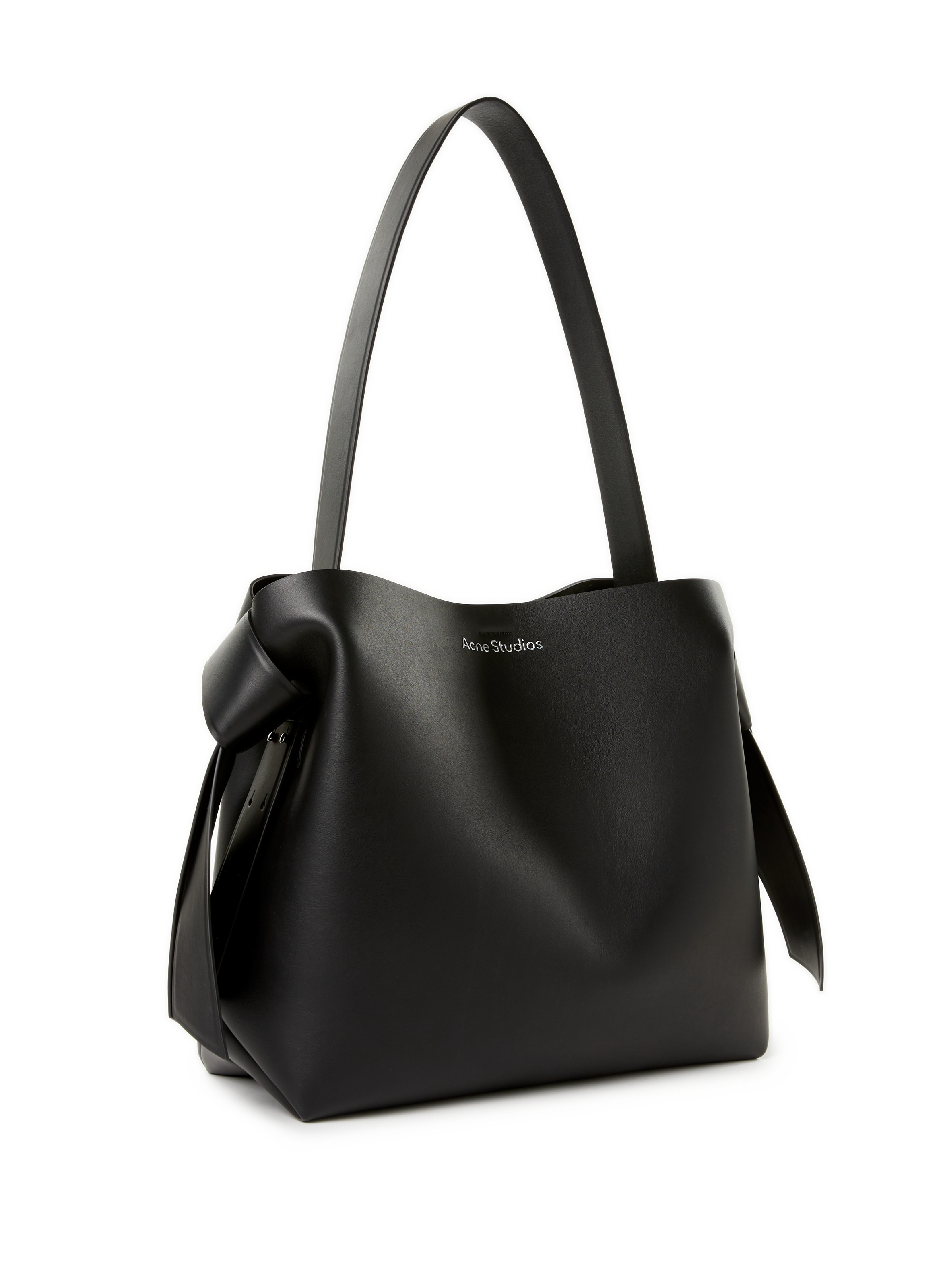 Sac Musubi Midi en cuir ACNE STUDIOS Noir