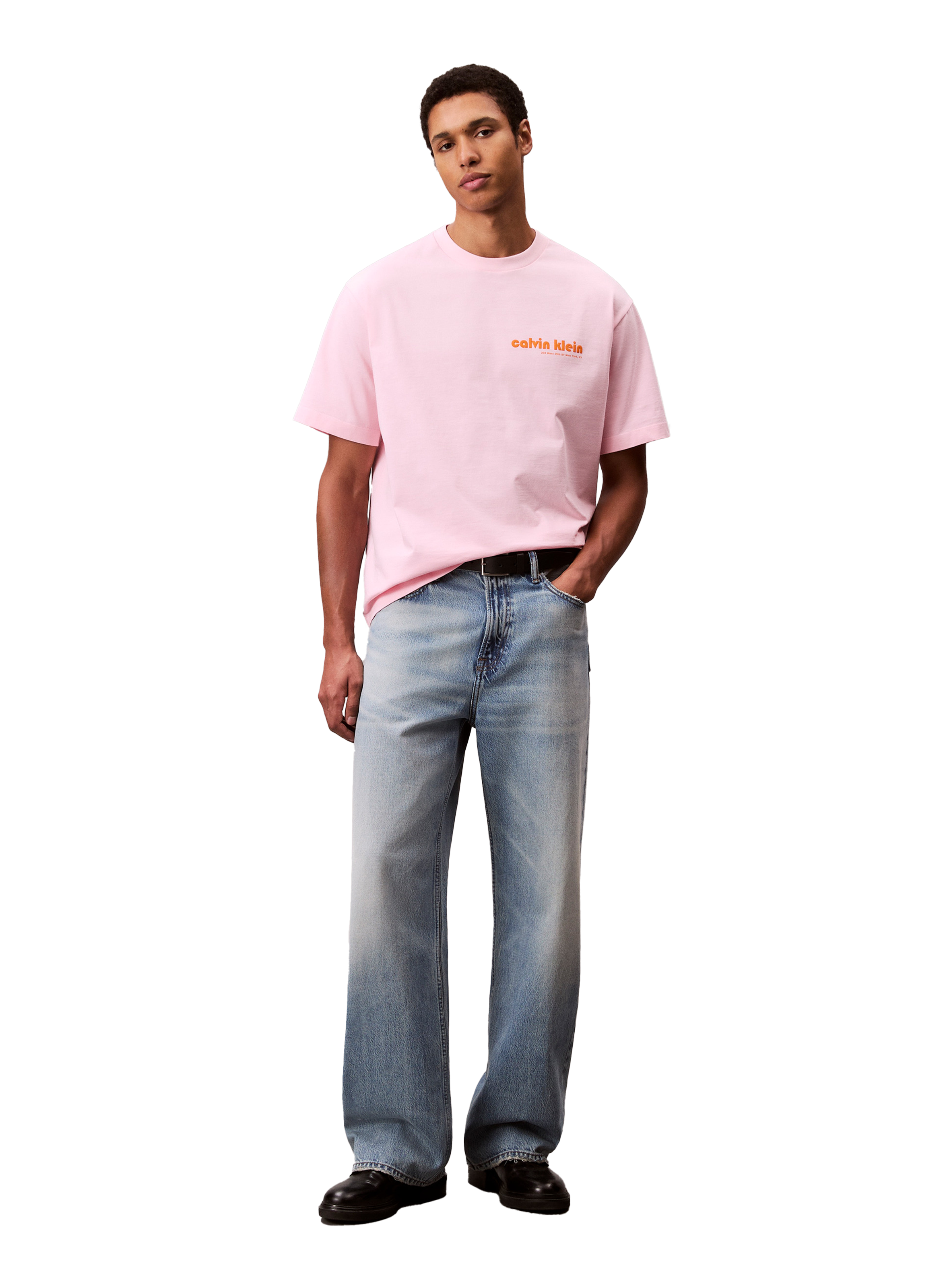 Classic Cotton T-Shirt CALVIN KLEIN Pink