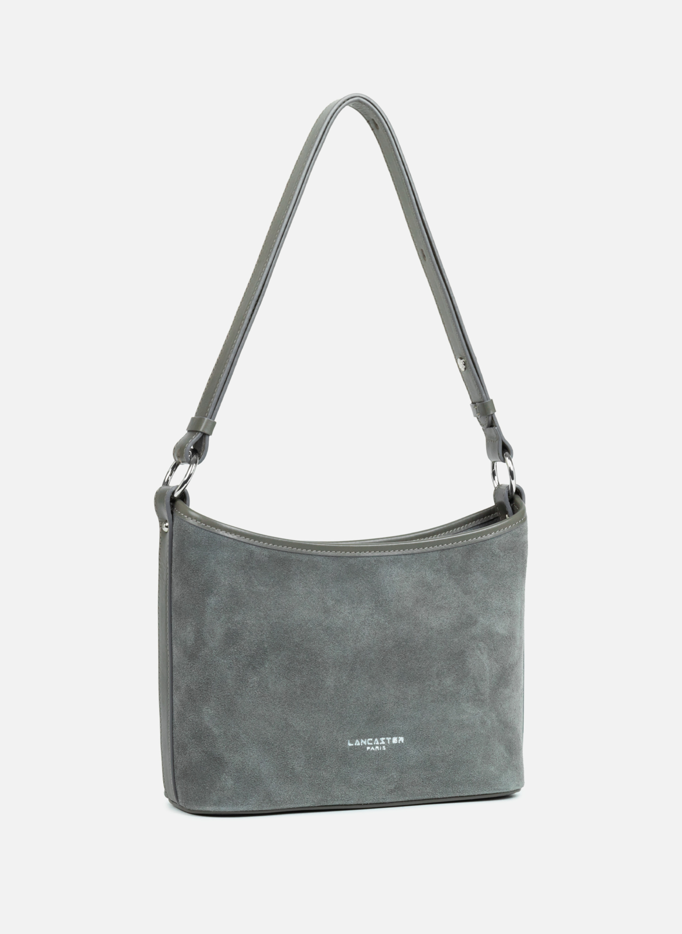 Small bucket bag - Suède LANCASTER Grey