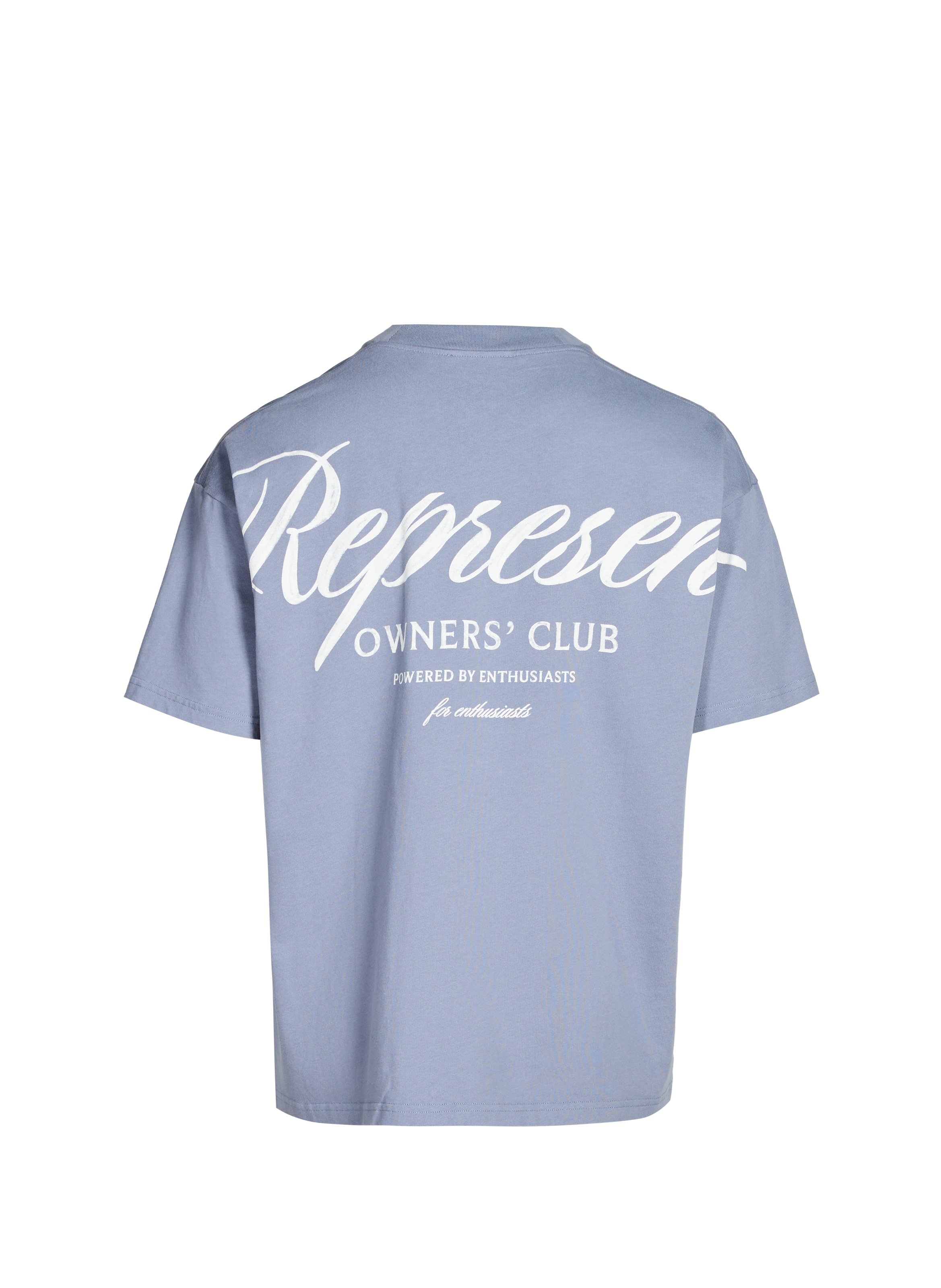 Loose cotton T-shirt REPRESENT Grey