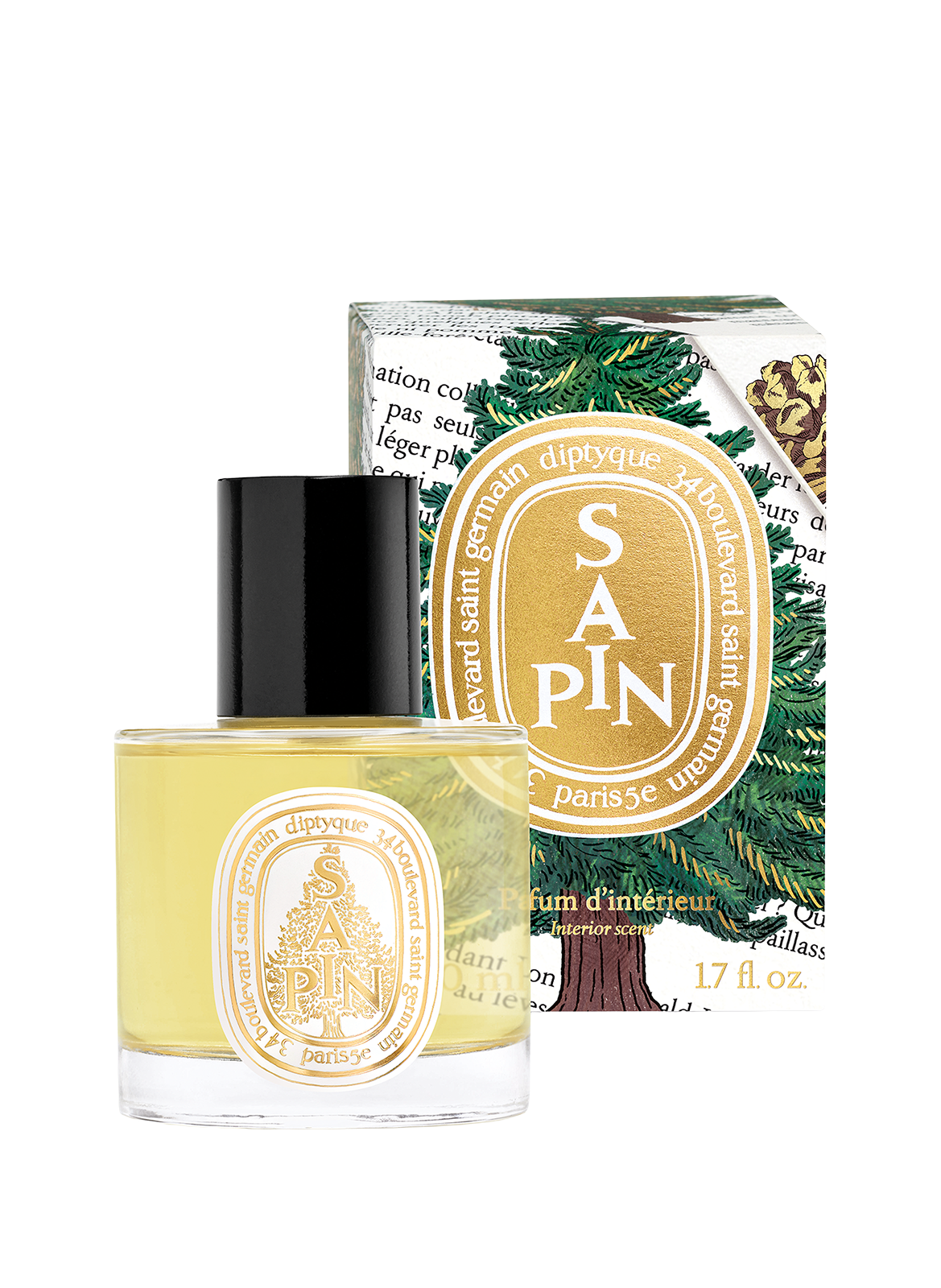 Mini vaporisateur d’ambiance Sapin DIPTYQUE No color