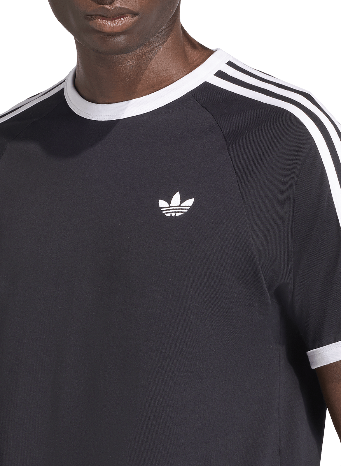 Short-Sleeve Cotton T-Shirt  ADIDAS Black