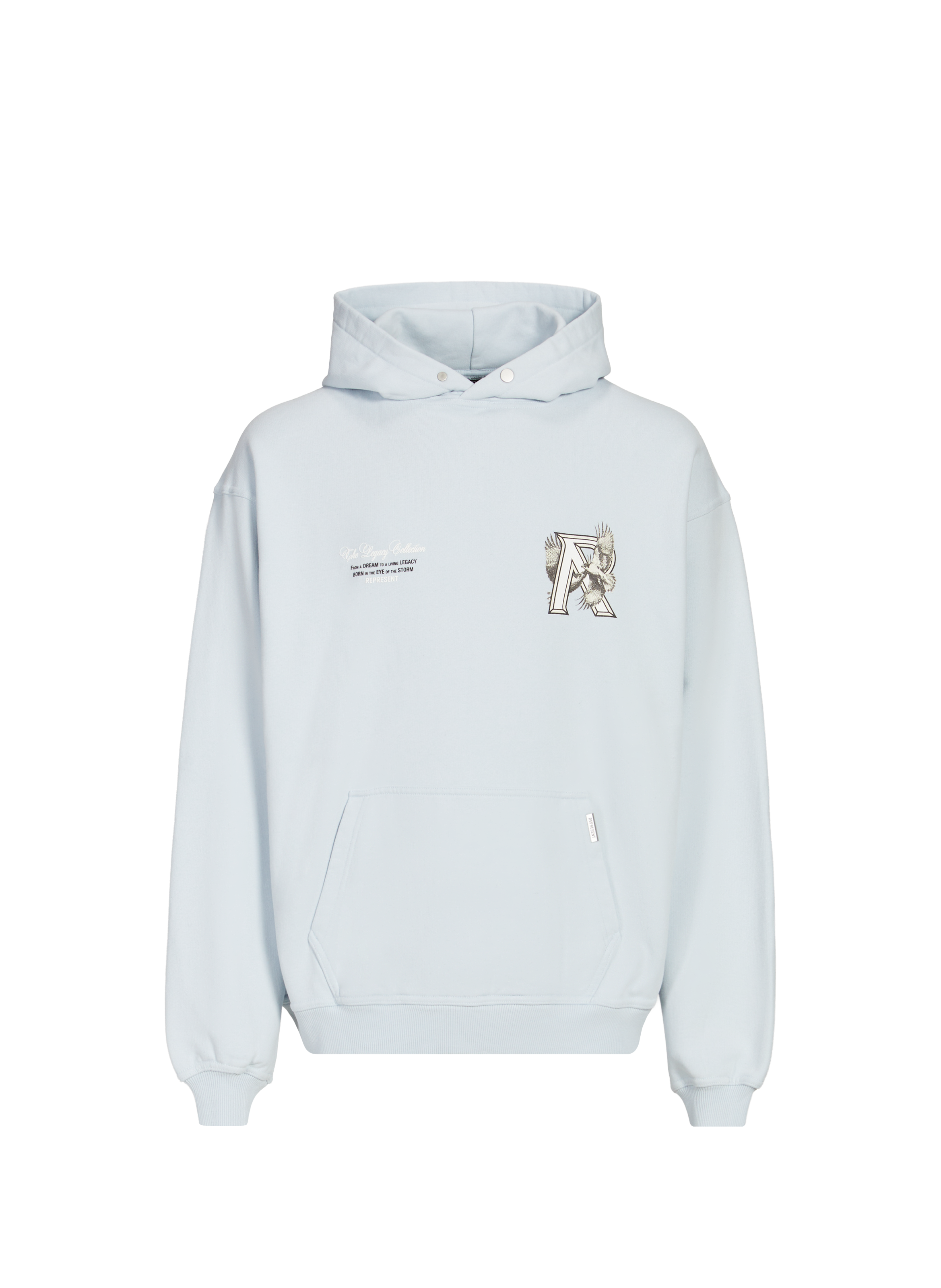 REPRESENT Hoodie en coton Noir