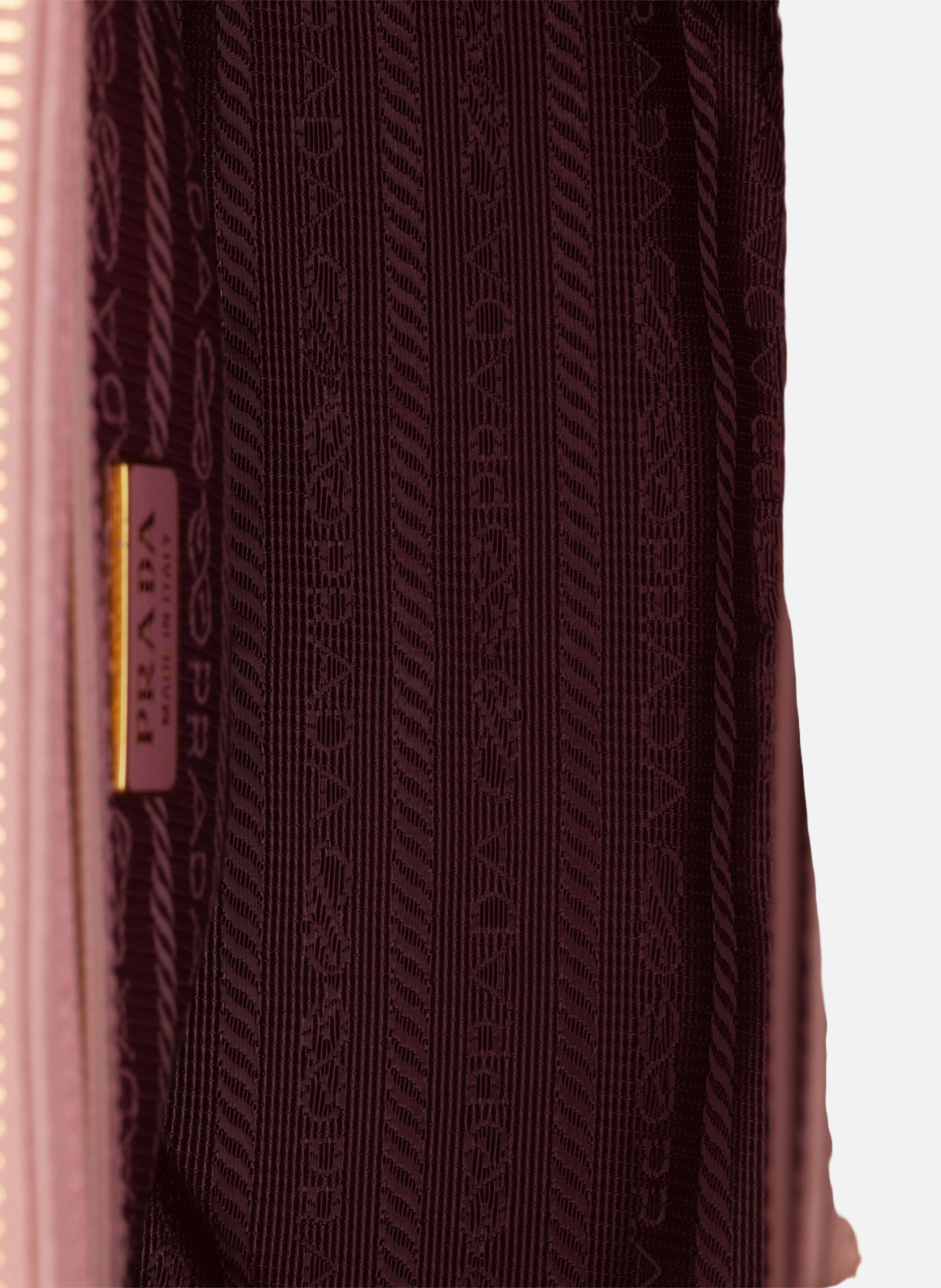 Mini sac en cuir saffiano prada galleria PRADA Rose