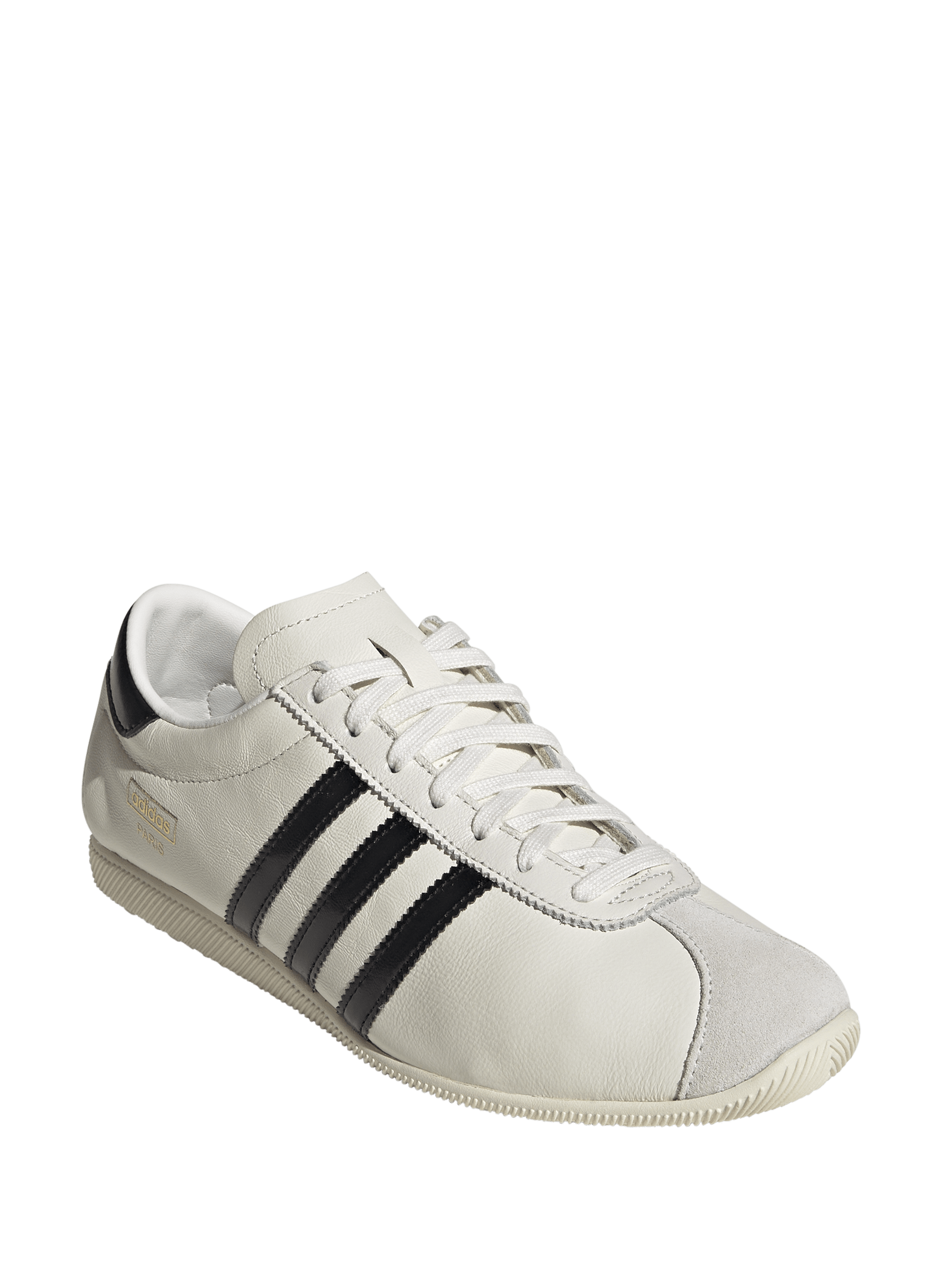 Baskets Paris W en cuir mélangé ADIDAS Blanc