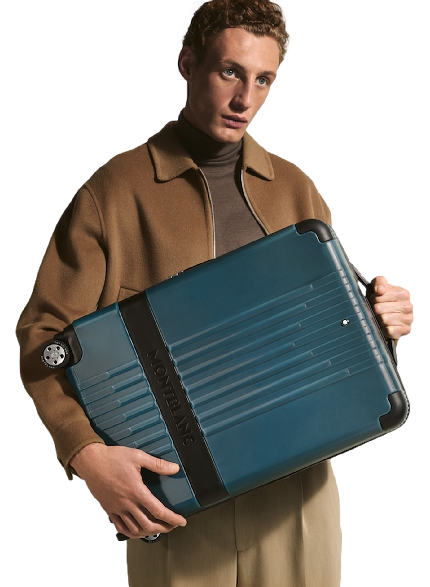 Valise en polycarbonate MONTBLANC Bleu