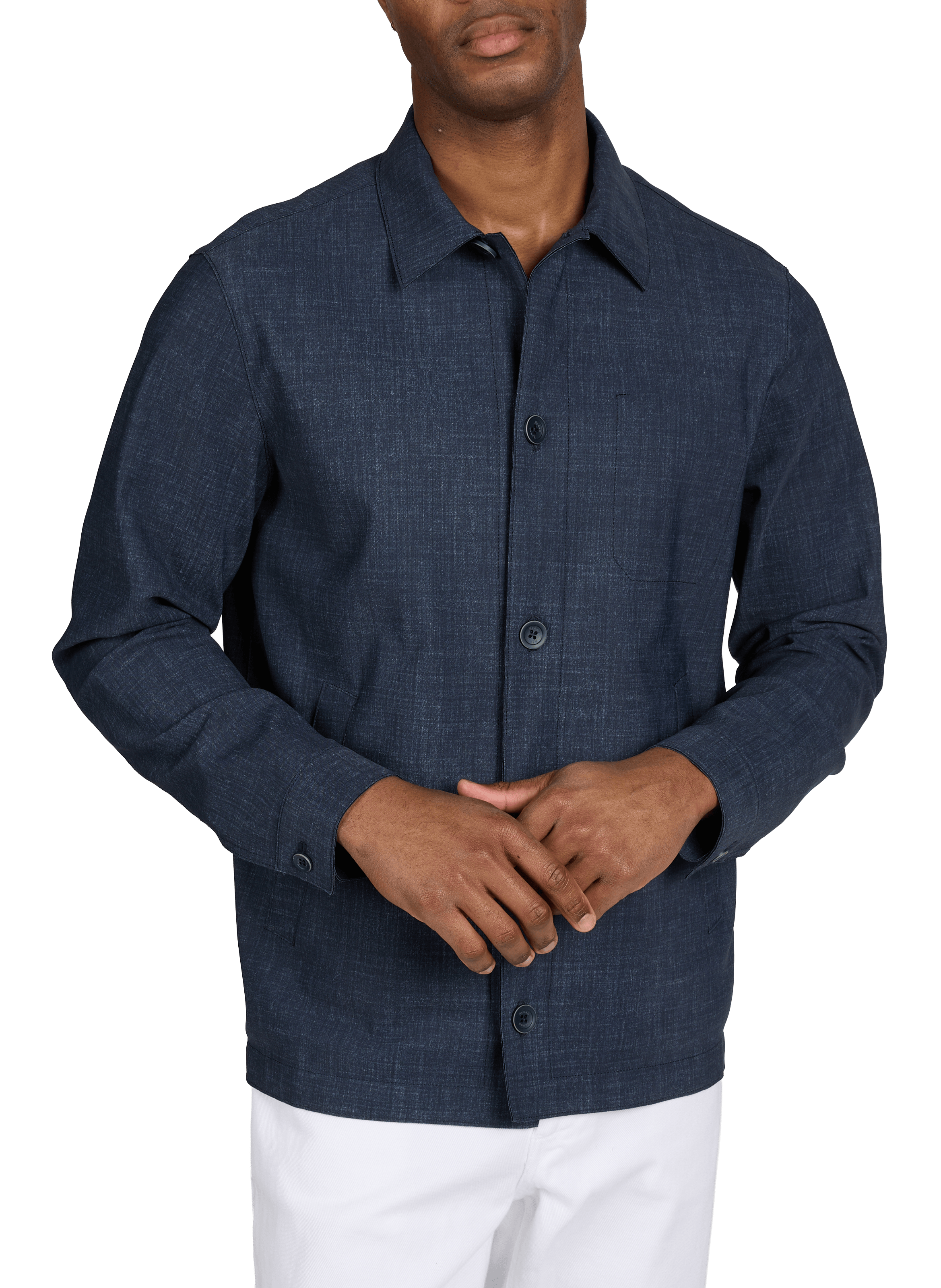 Veste légère droite boutonnée  HERNO Bleu