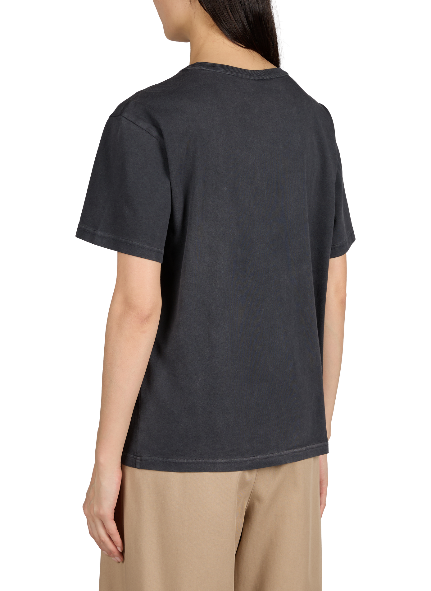 Classic Cotton T-Shirt ALEXANDER WANG Black