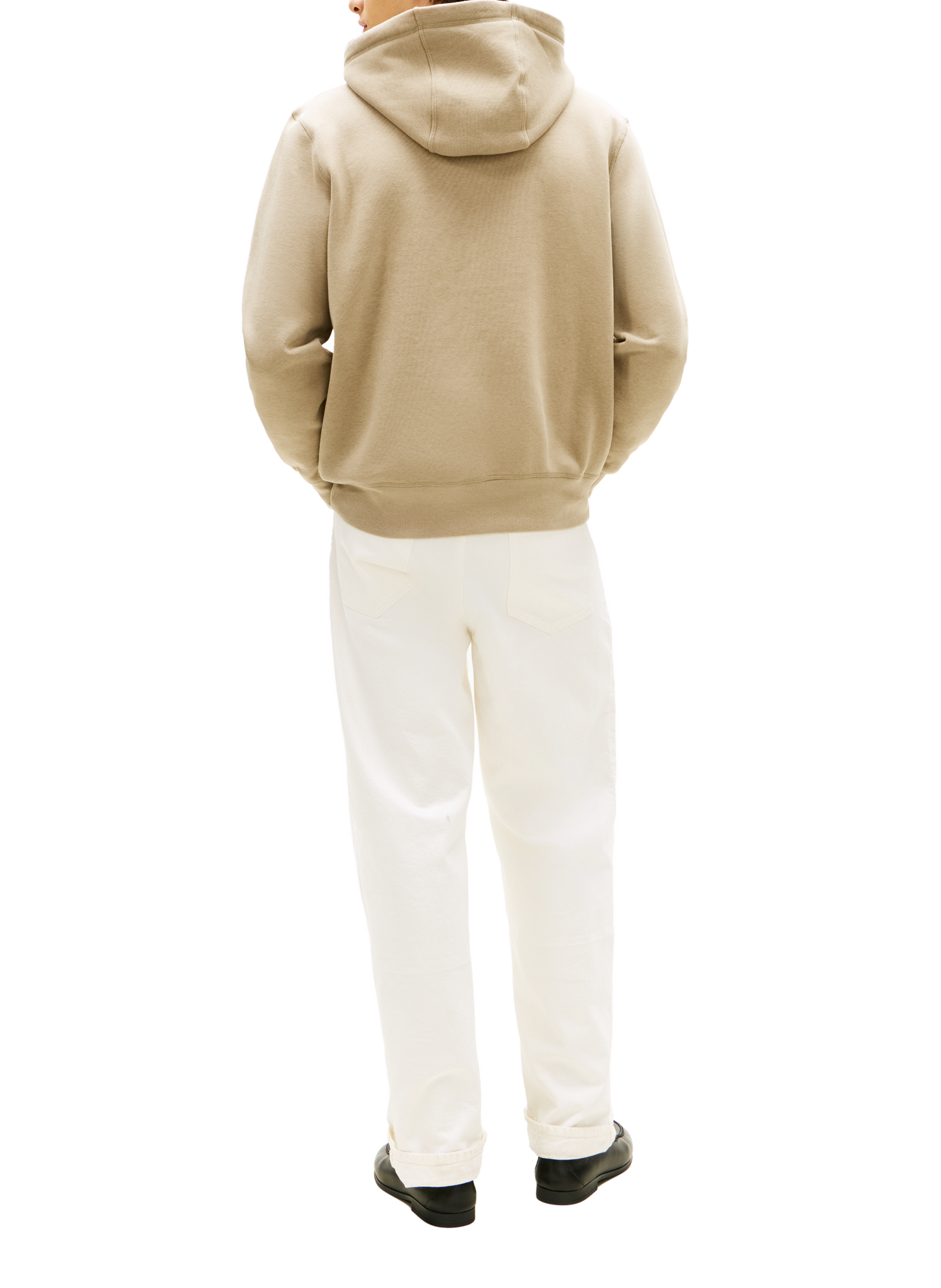Cotton hoodie TOMMY HILFIGER Beige