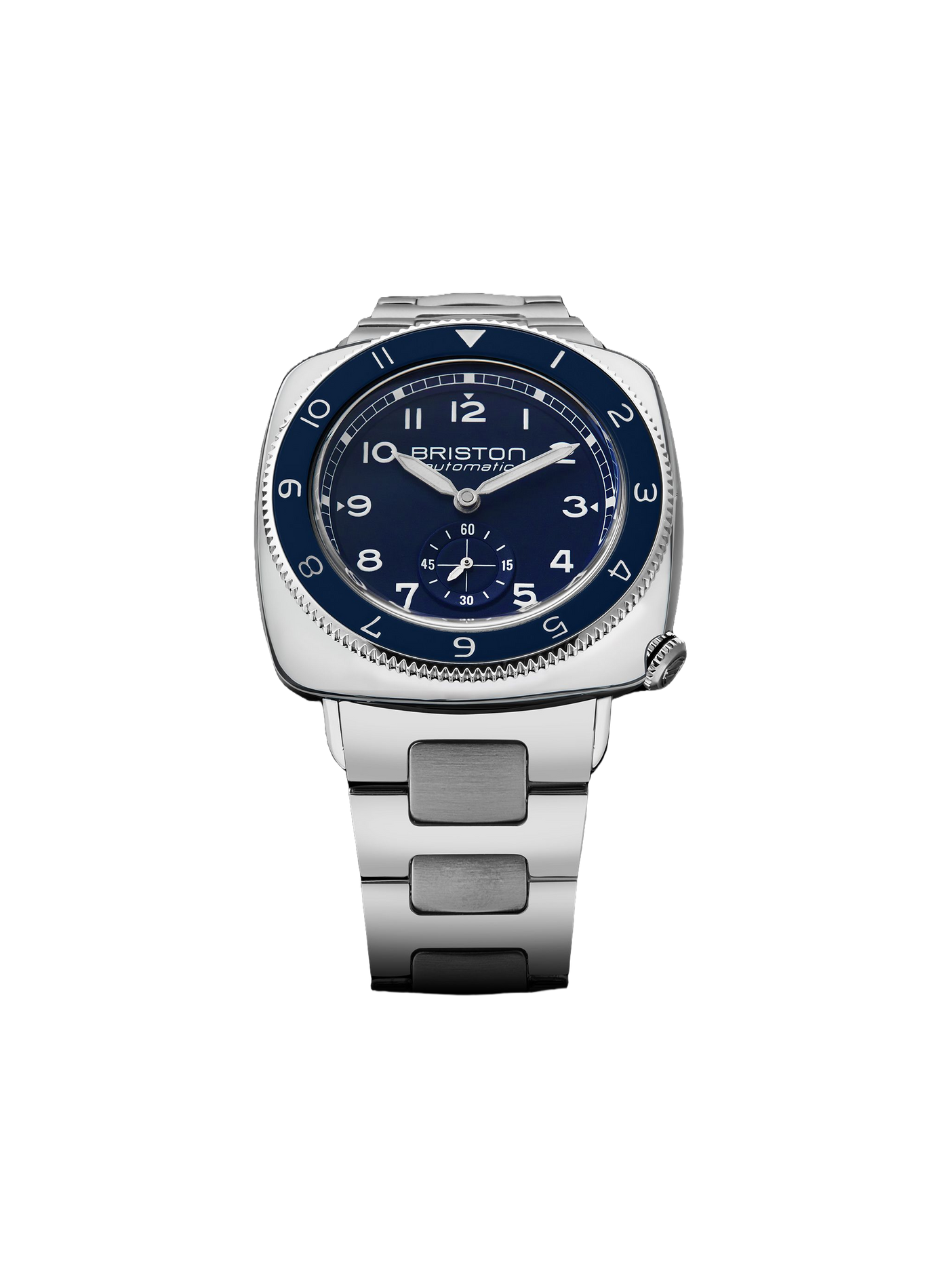 Montre Clubmaster Legend en acier inoxydable BRISTON Bleu