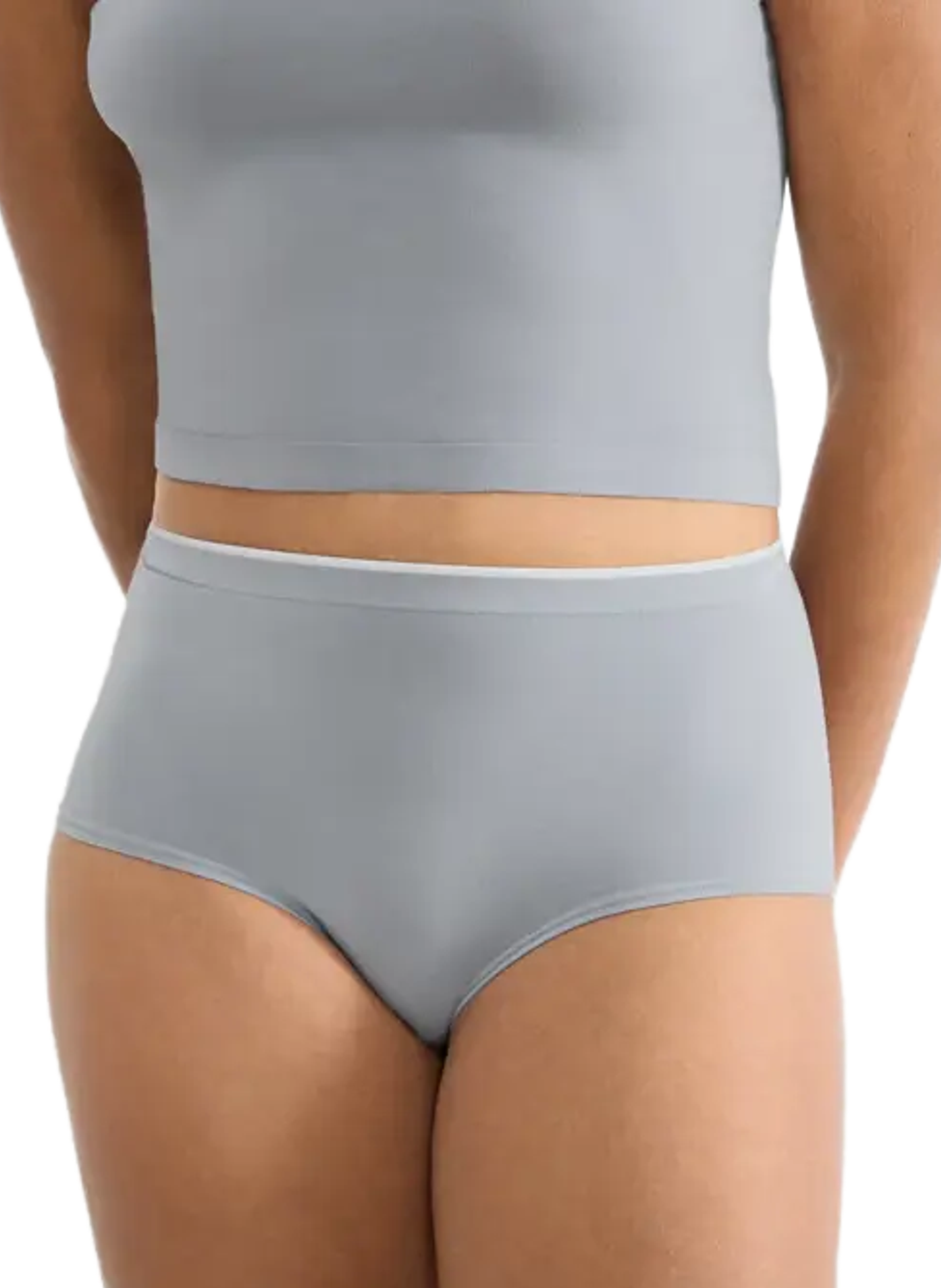 Lot de 2 culottes taille haute Go Sense SLOGGI Gris