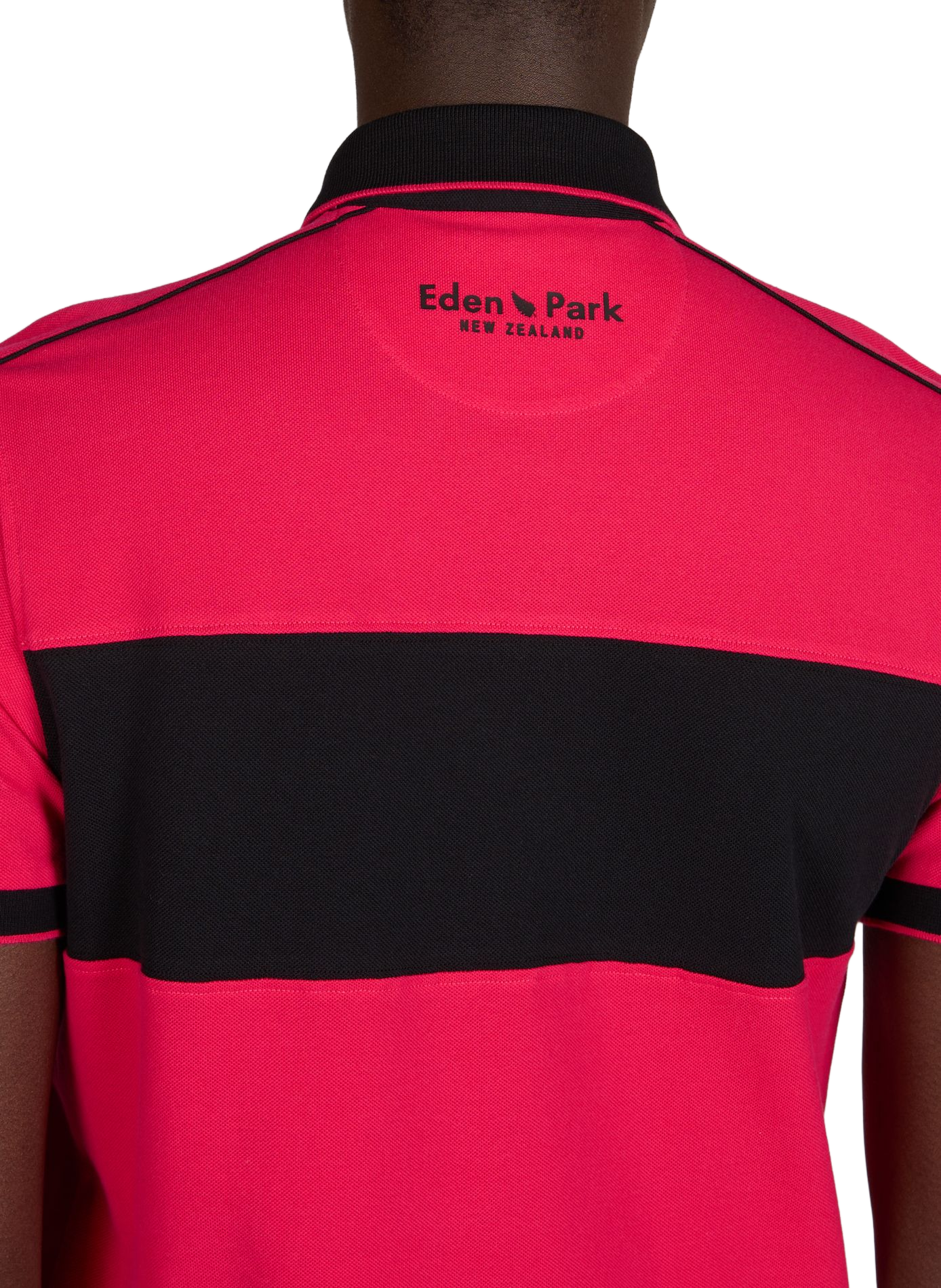 Polo à manches courtes en coton EDEN PARK Rose