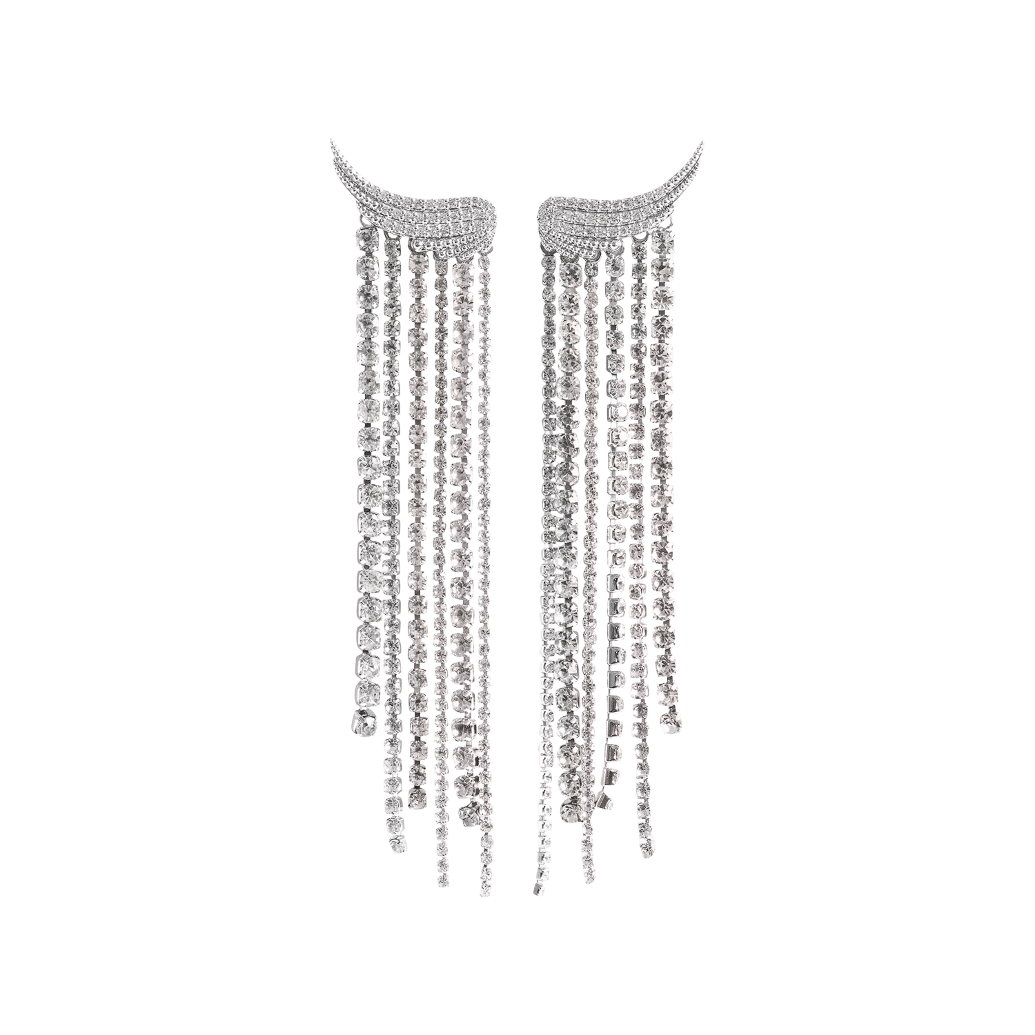 Boucles d'oreilles pendantes rock ZADIG&VOLTAIRE Argent