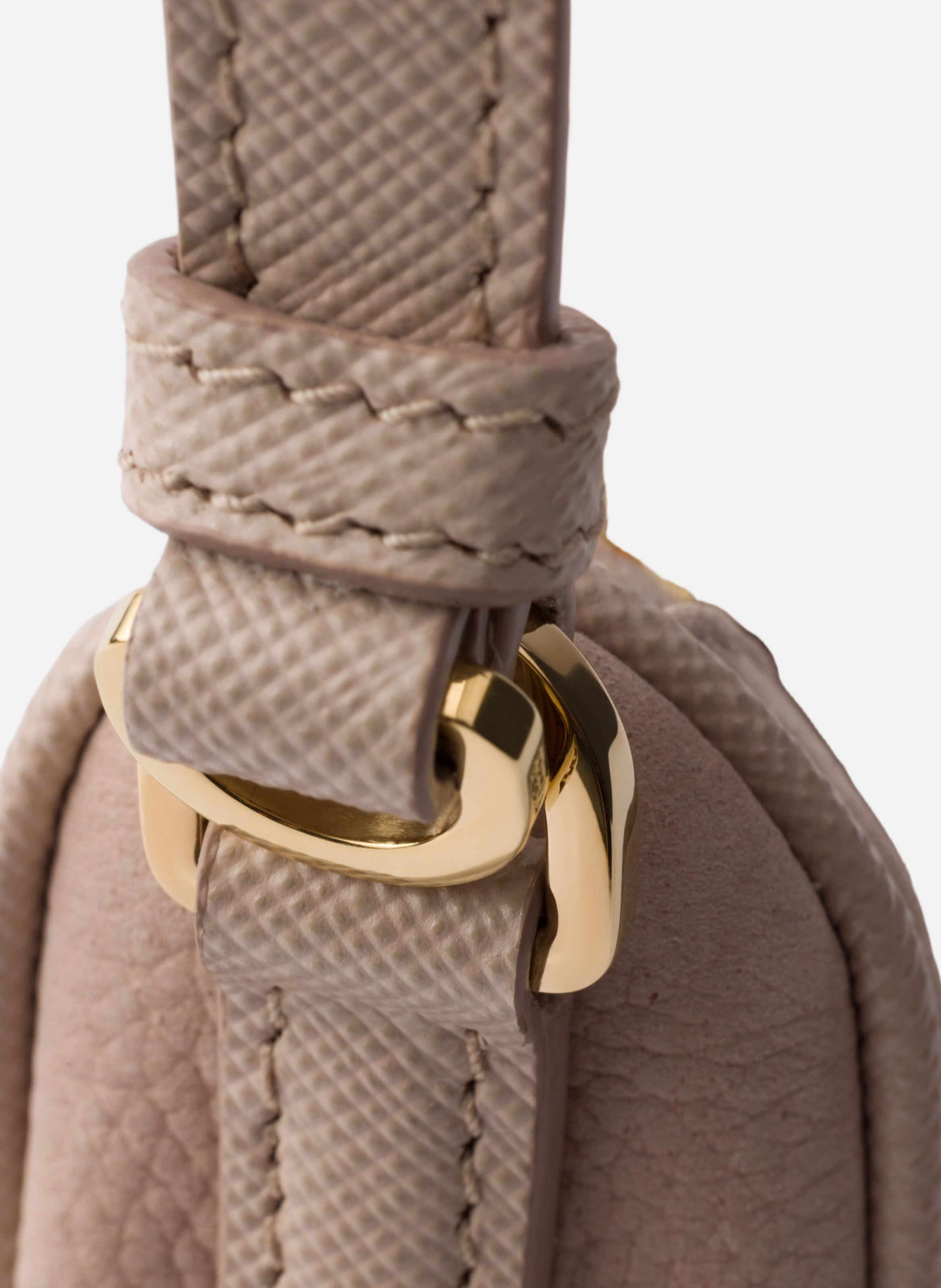 Mini sac prada re-edition 2005 en cuir nubuck et s PRADA Rose
