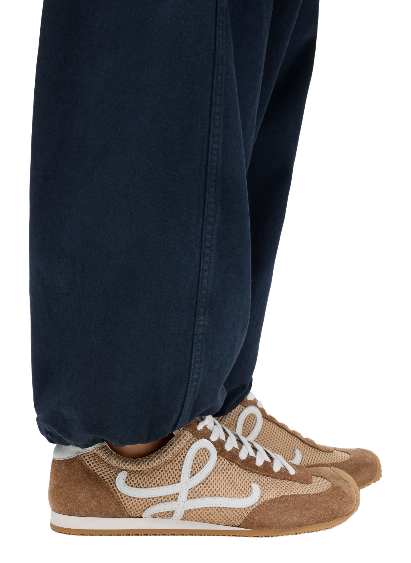 Sneakers Ballet Runner 2.0 in suède leer en technisch mesh LOEWE Bruin