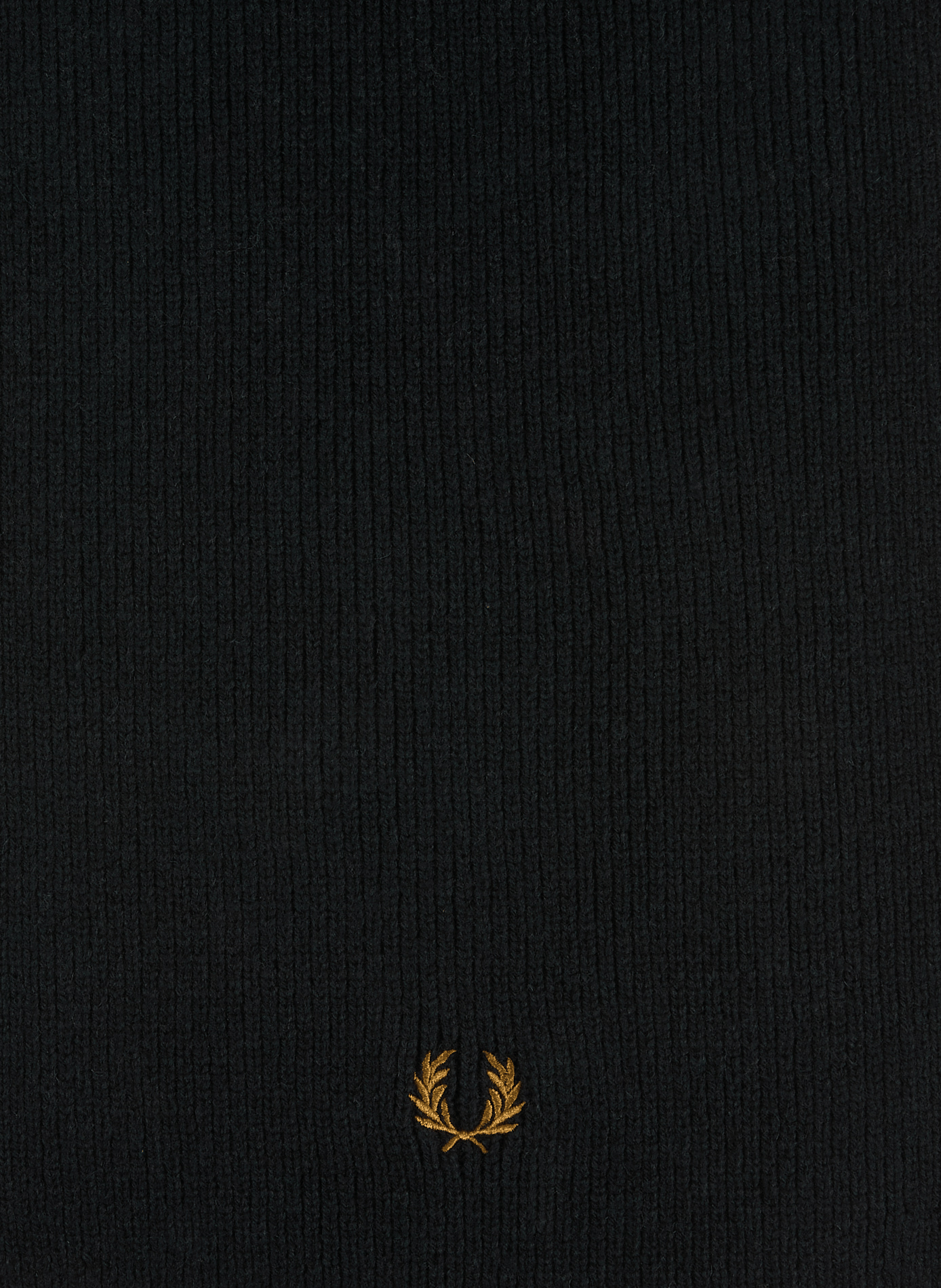 Wool scarf FRED PERRY Black
