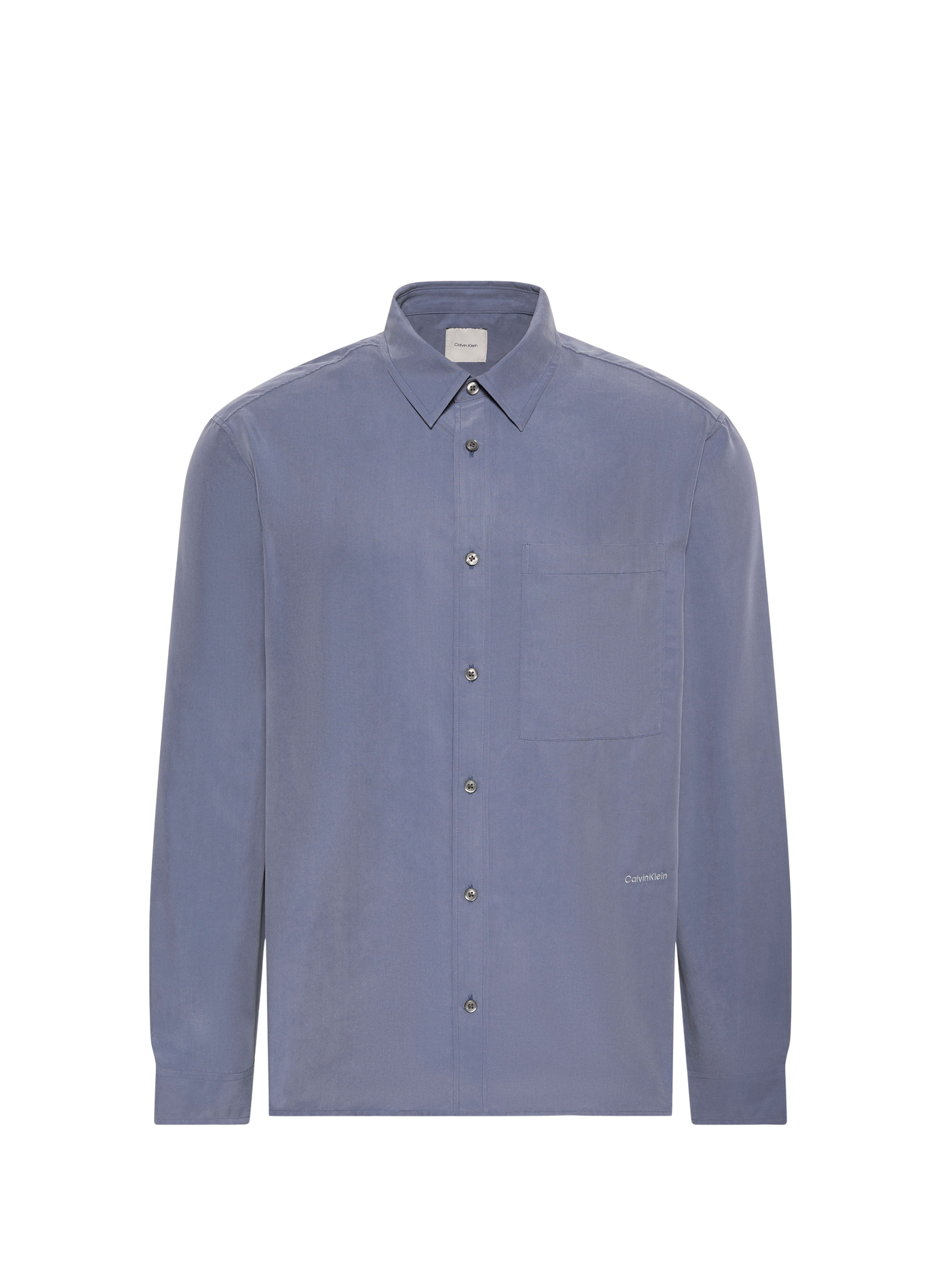 Chemise droite à col classique CALVIN KLEIN Bleu
