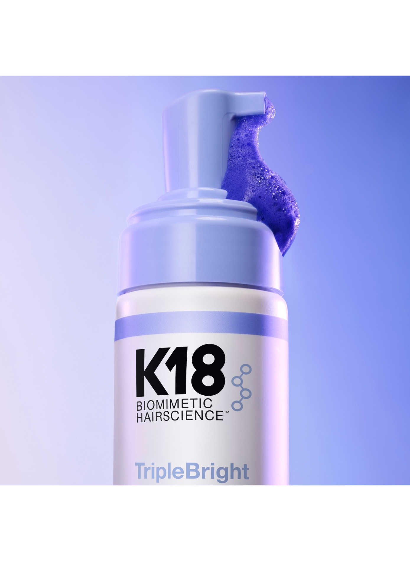 TripleBright oxidation defense purple shampoo K18 No color