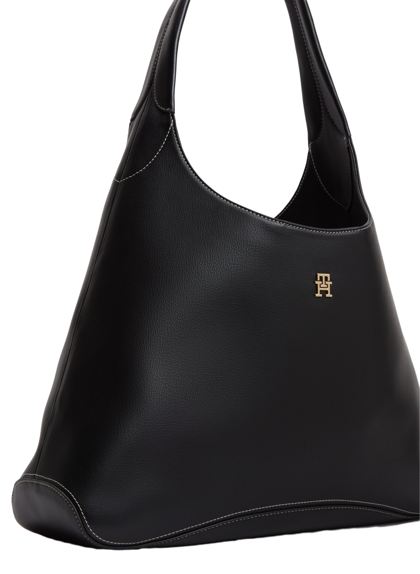 Plain shoulder bag TOMMY HILFIGER Black