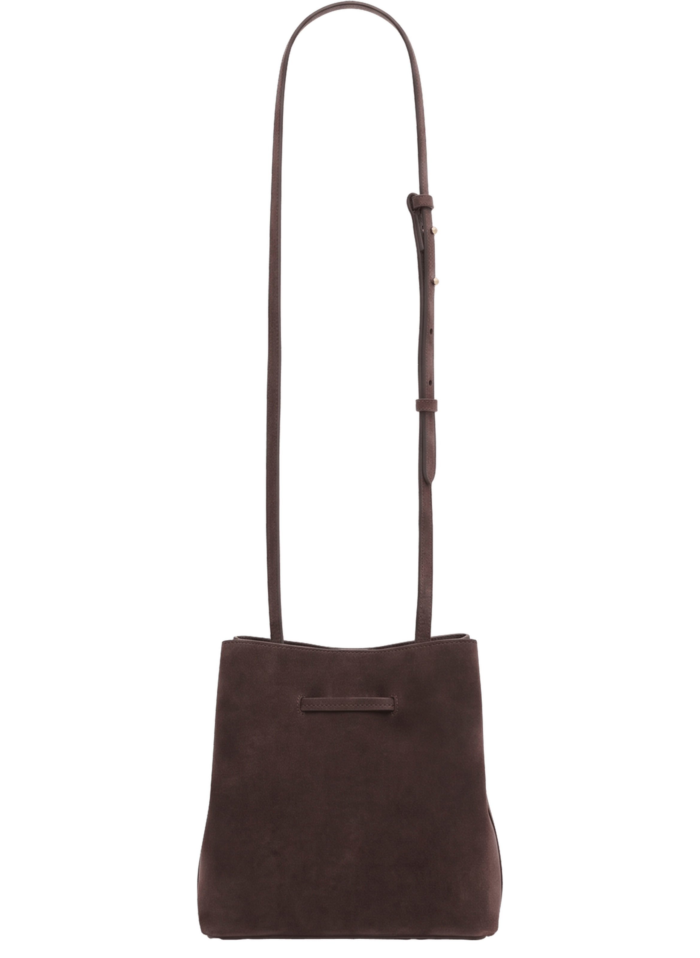Seau en cuir velours - mini saxo two GERARD DAREL Marron